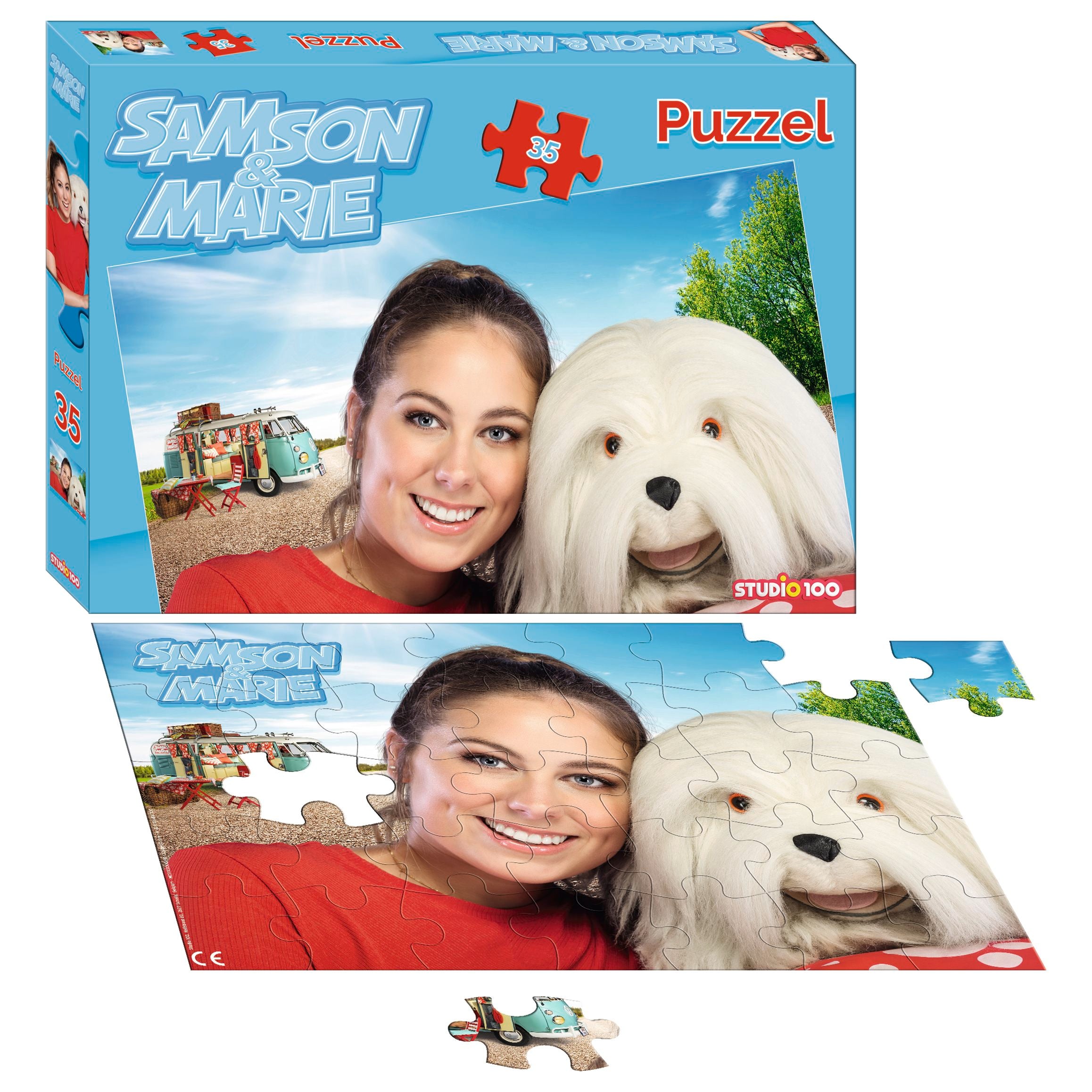 Samson & Marie Puzzel "35 stukjes"