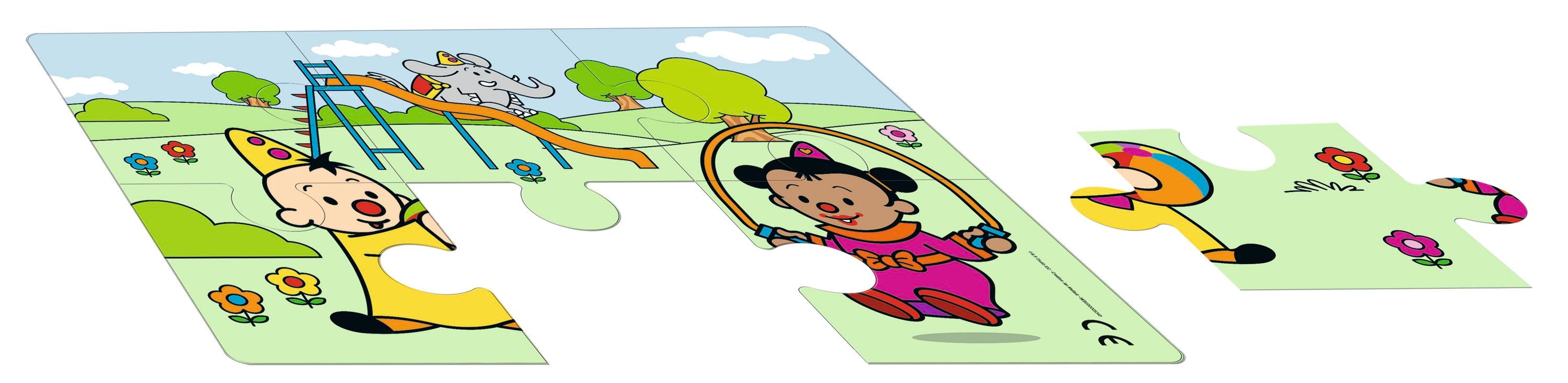 Bumba Puzzel "De Speeltuin" – 6 stukjes