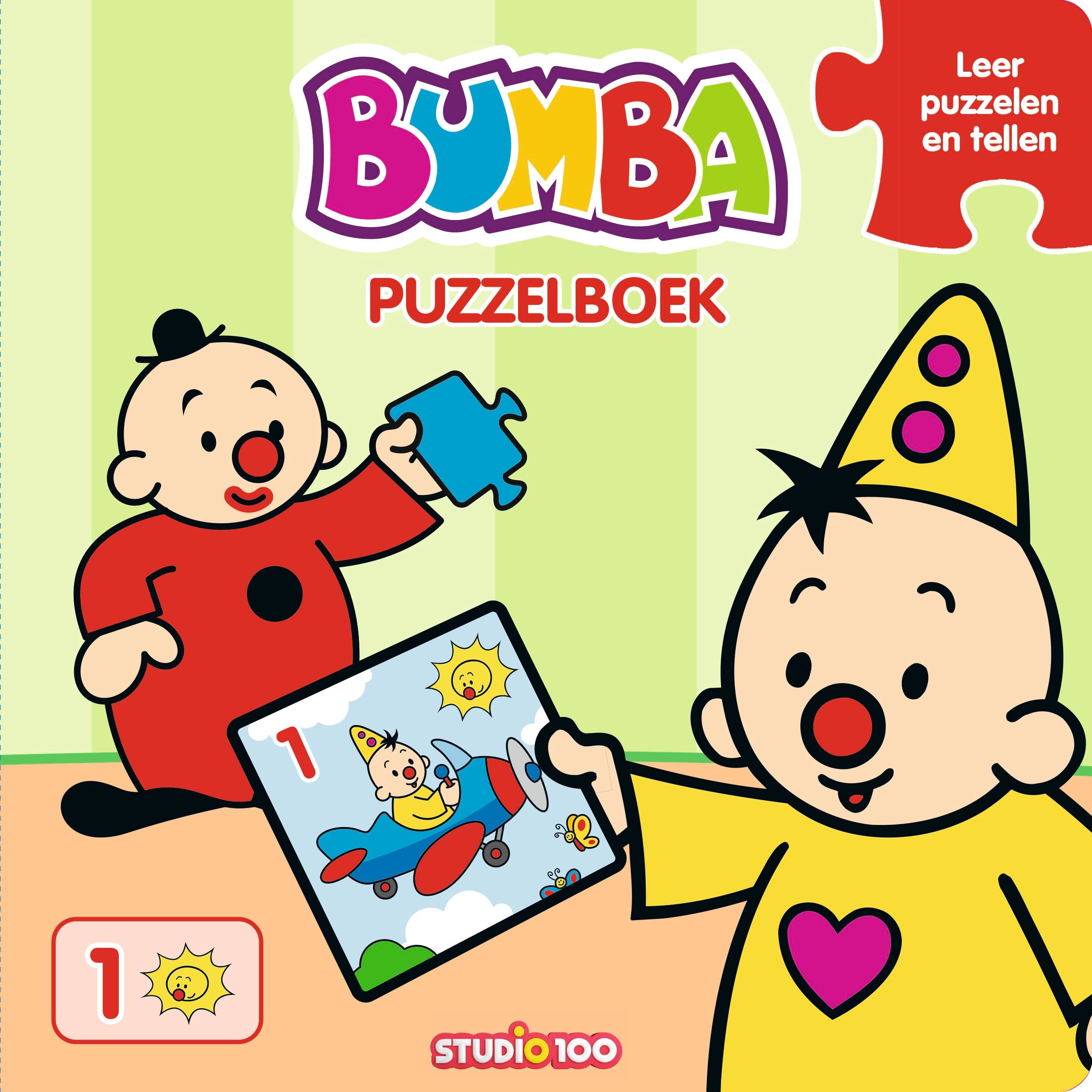 Bumba Puzzelboek "Leer puzzelen en tellen"