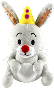 Bumba Knuffel "Pluche Konijn" – 20 cm – Lichtgrijs