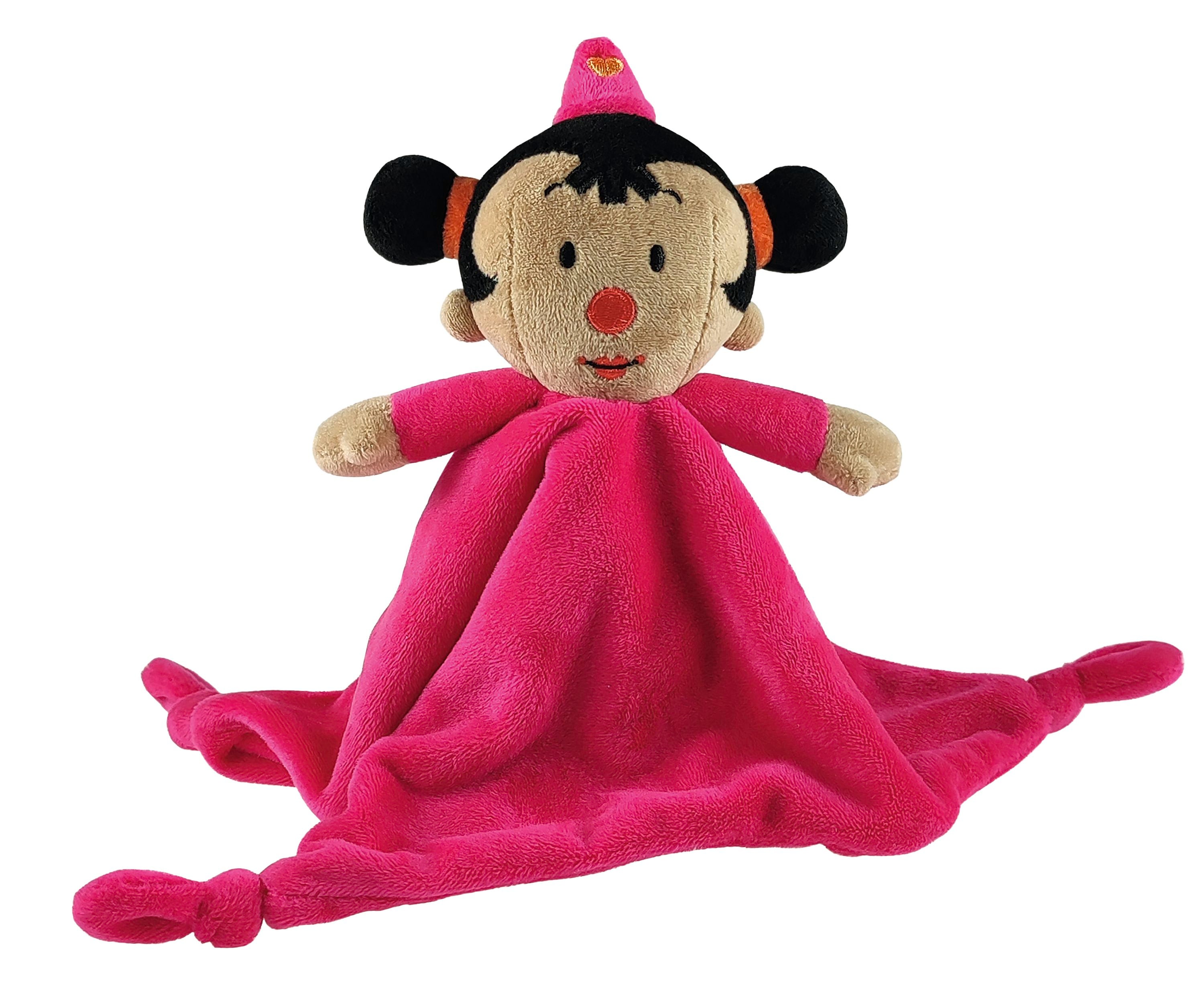 Bumba Knuffeldoekje "Bumbina" – Bumba’s vriendinnetje - Roze