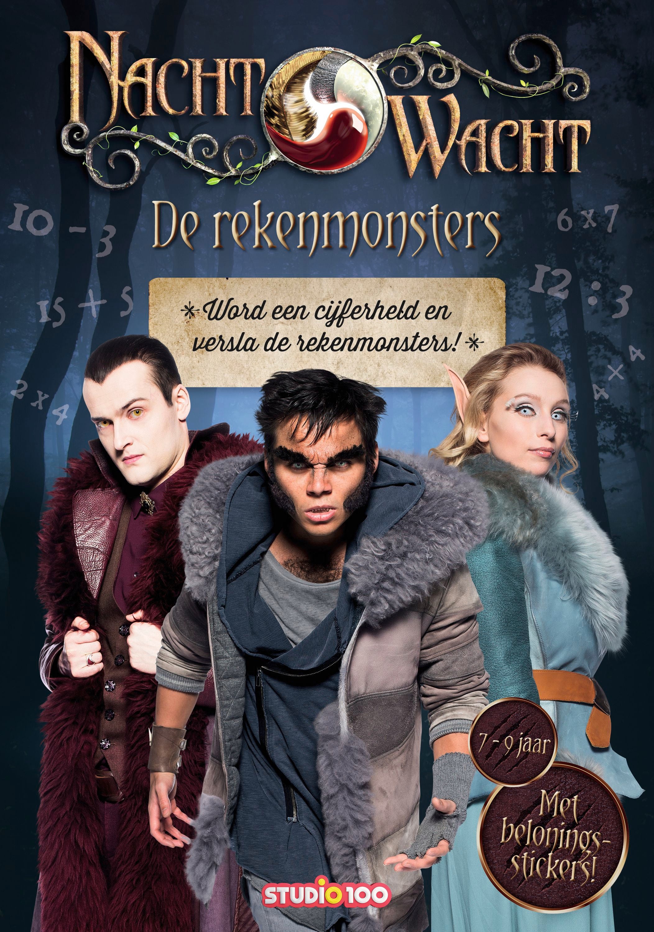 Nachtwacht Oefenboek "De rekenmonsters"