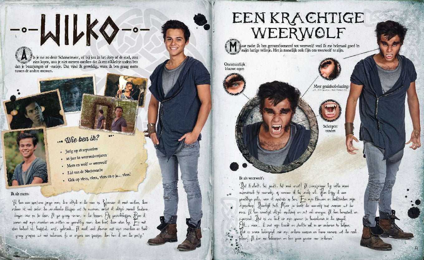 Nachtwacht Leesboek "Het Grote handboek der Weerwolven"
