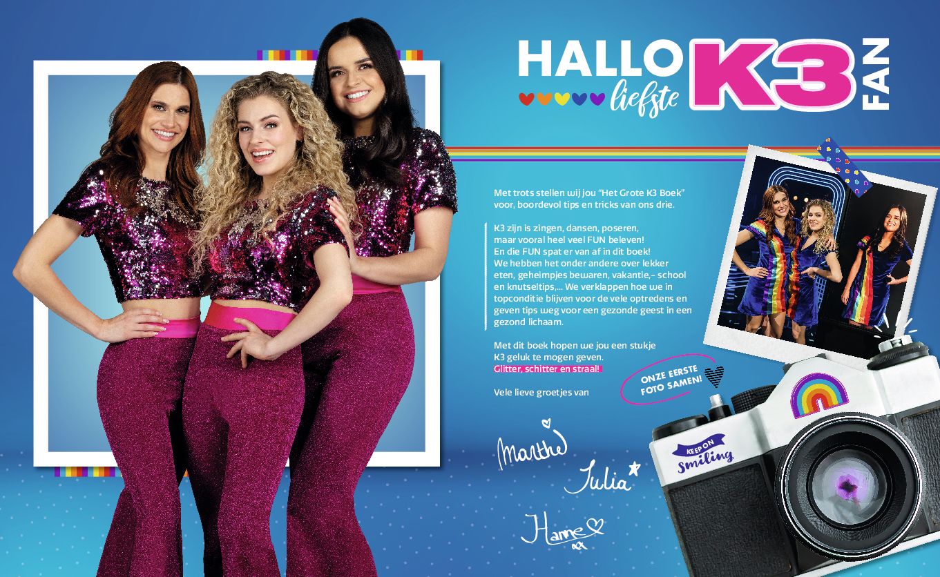 K3 Fotoboek "Het Grote K3 boek"
