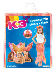 K3 Zeemeerminstaart en tiara – Maat 1