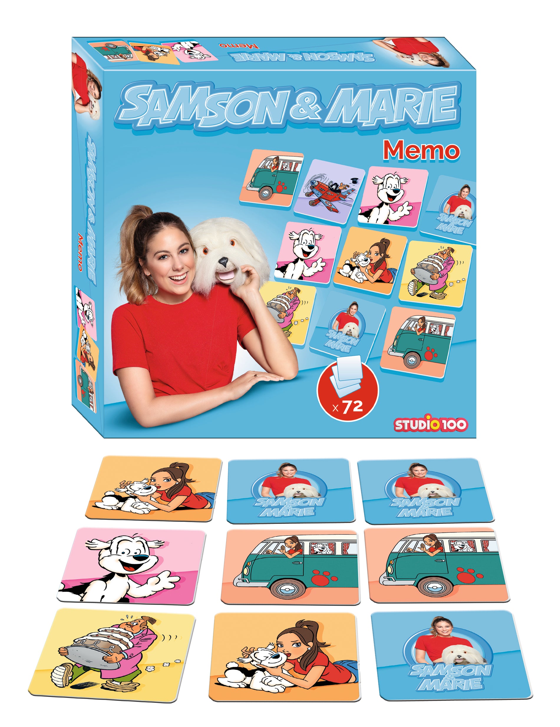 Samson & Marie Memo "72 kaartjes"