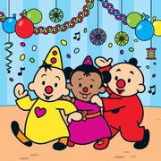 Bumba Kleurboek "Kleuren met water" - Rood