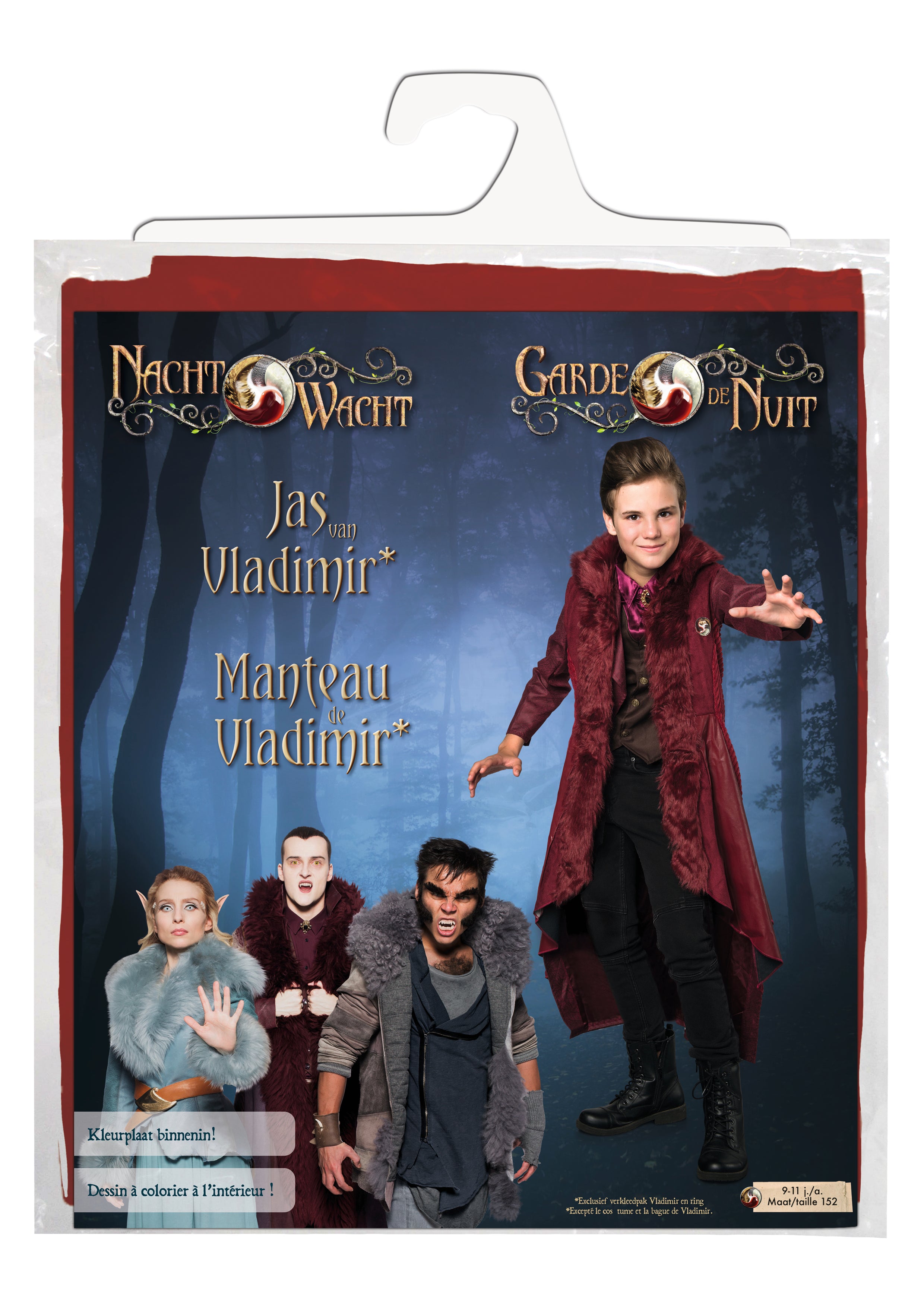 Nachtwacht Verkleedkleding "Verkleedjas Vladimir" –