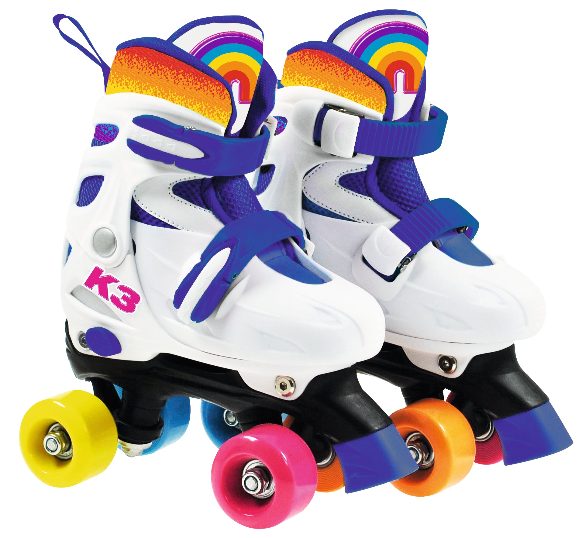 K3 Rolschaatsen "Verstelbaar in 4 maten" – Maat