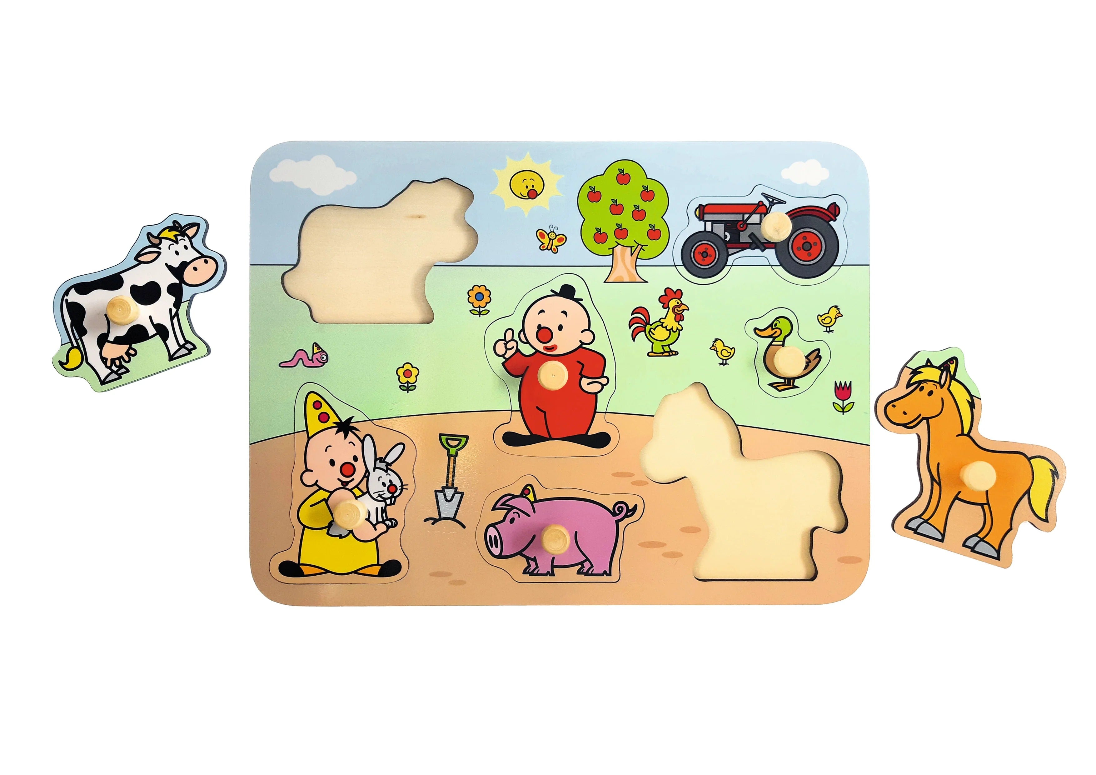 Bumba Houten puzzel "Boerderij" (FSC 100%)
