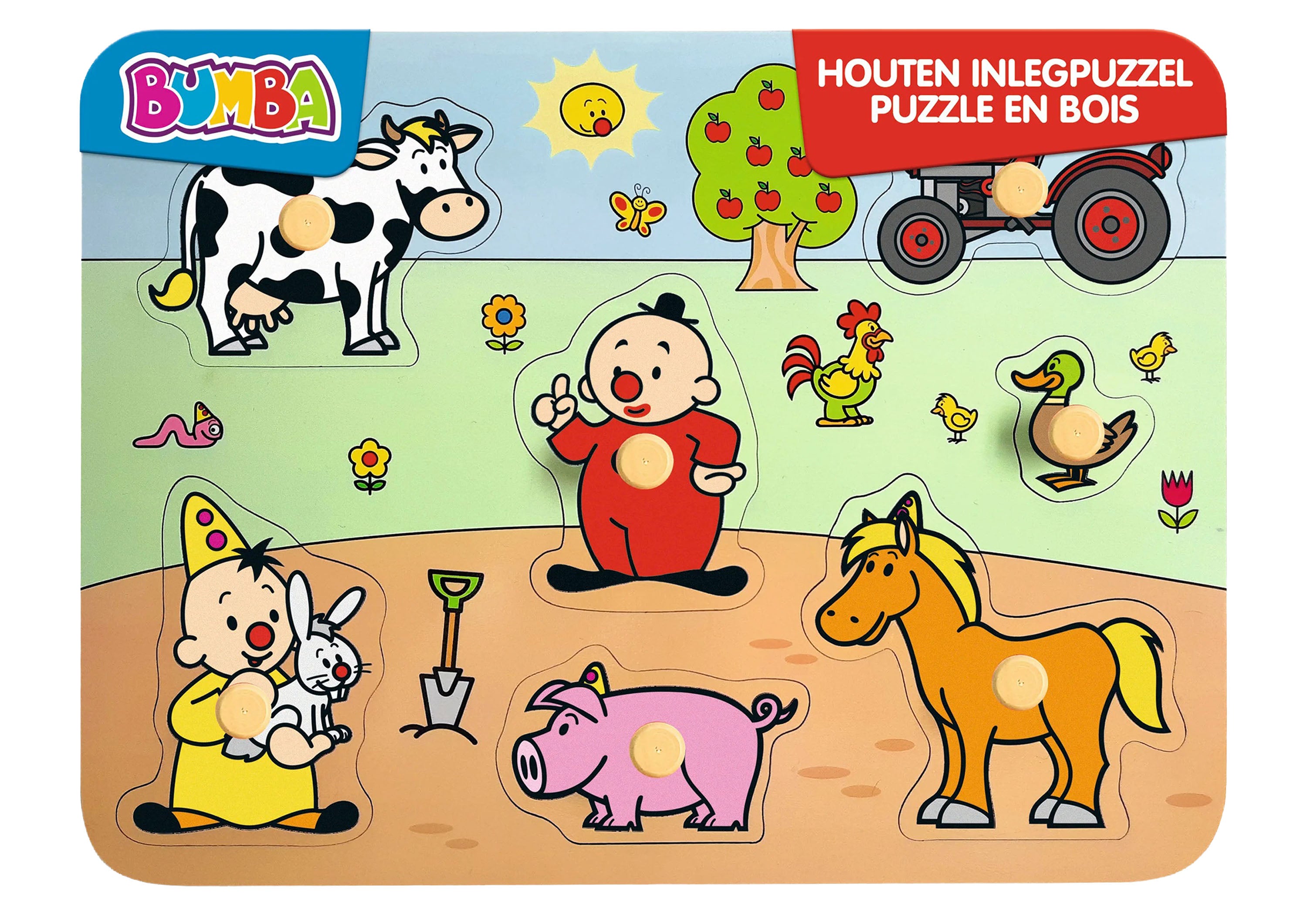 Bumba Houten puzzel "Boerderij" (FSC 100%)