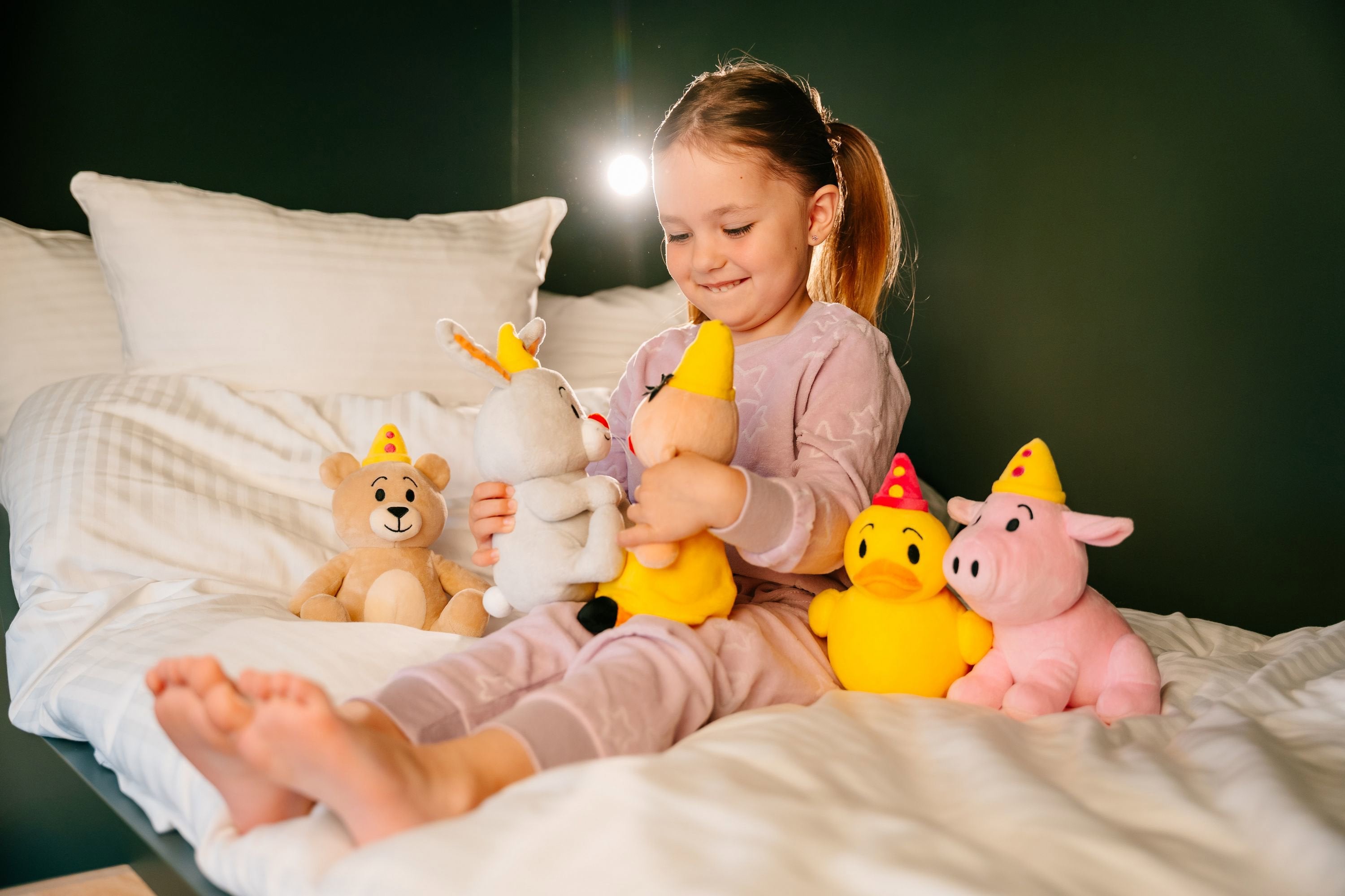 Bumba Knuffel "Pluche Eend" – 20 cm – Geel