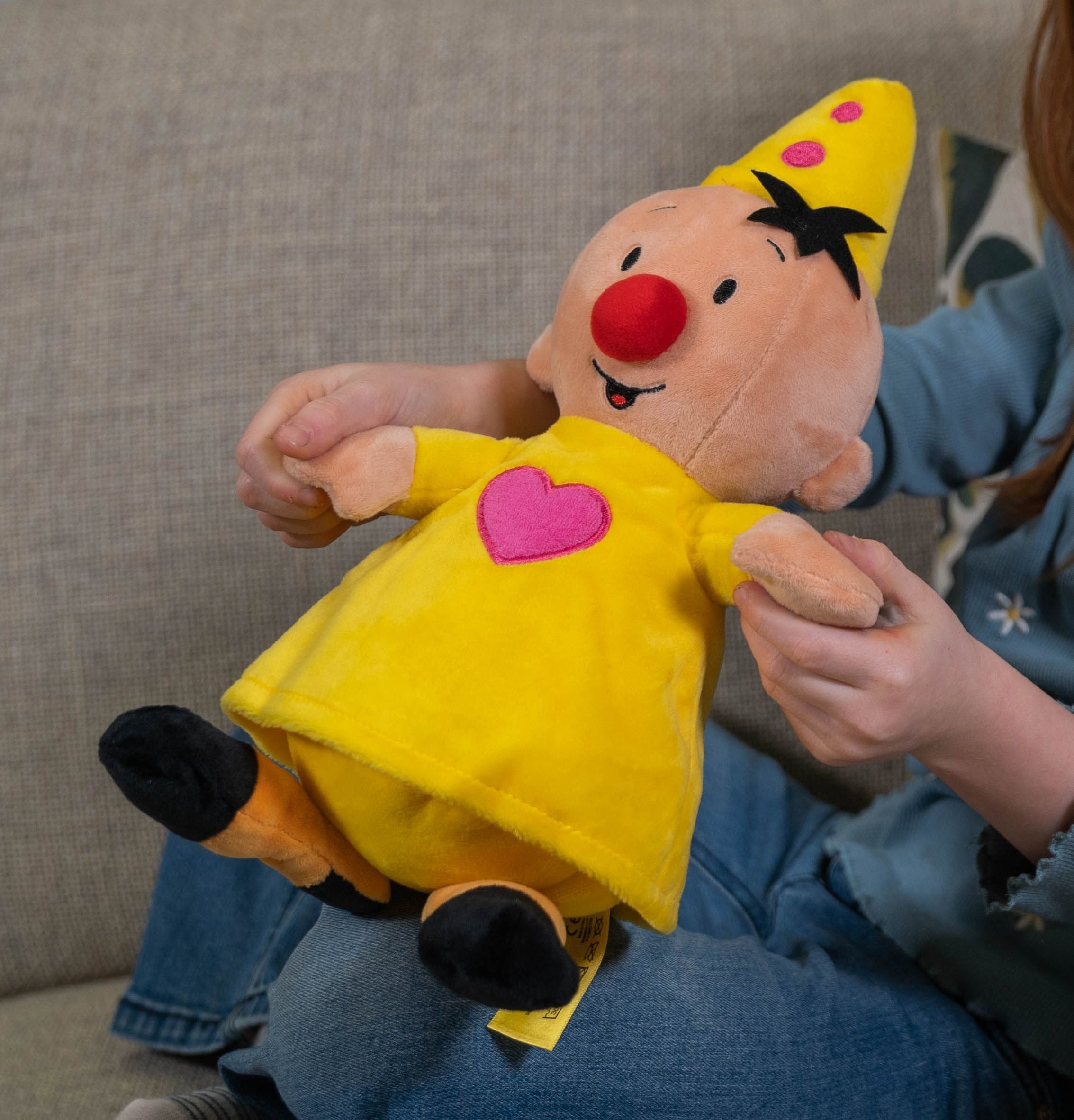 Bumba Knuffel "Pluche Clown" – 20 cm