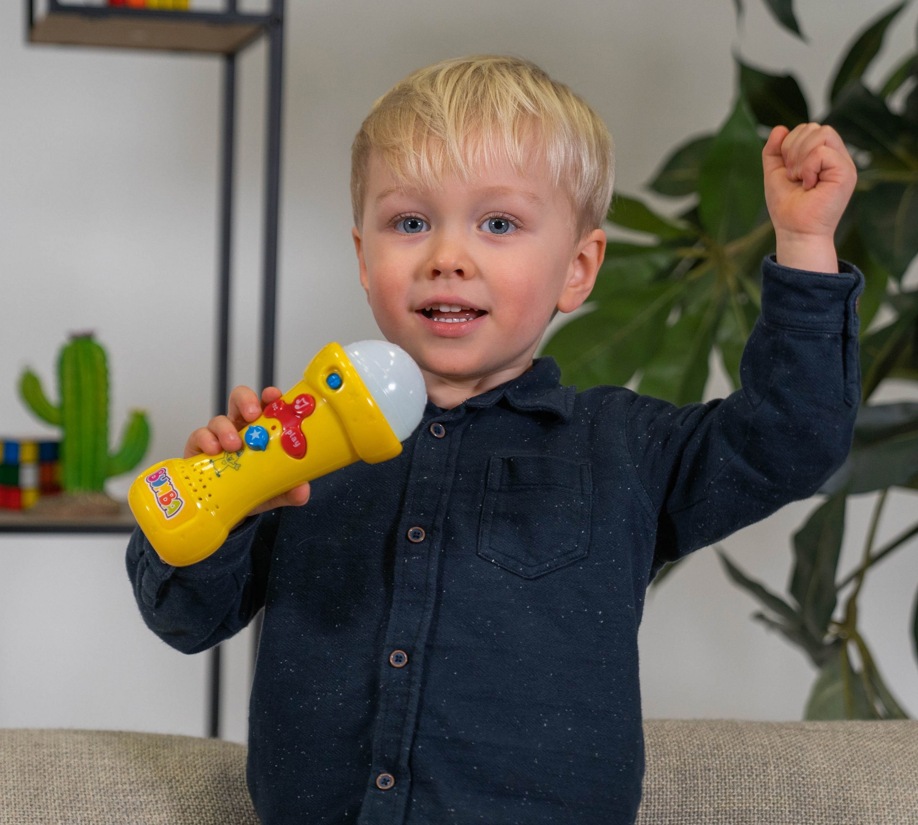 Bumba Speelgoedmicrofoon "Mijn eerste microfoon" – Recorder & effecten