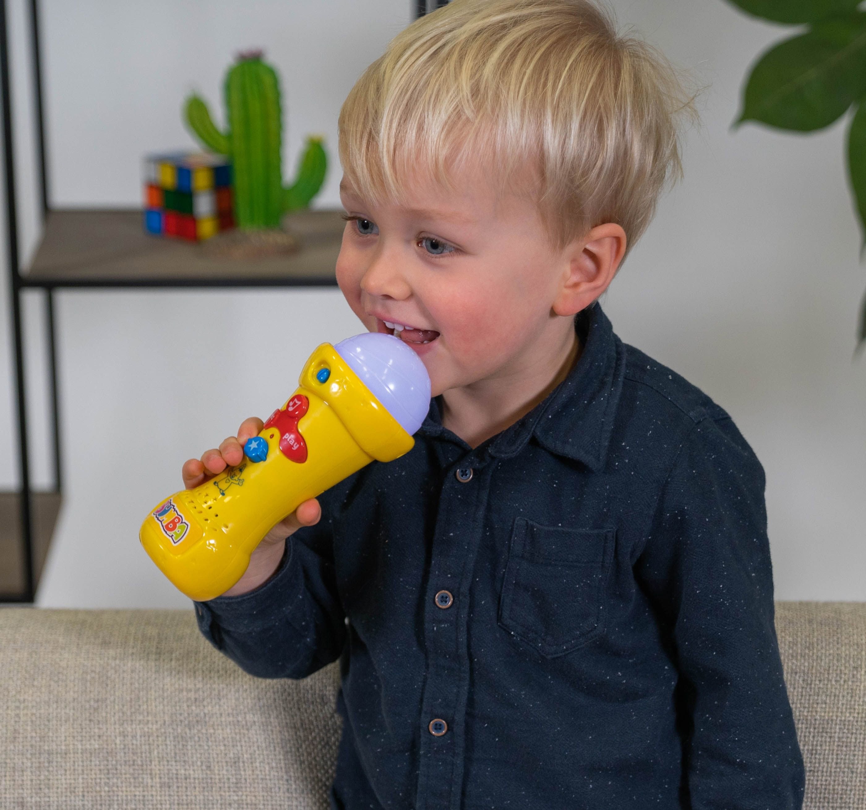 Bumba Speelgoedmicrofoon "Mijn eerste microfoon" – Recorder & effecten