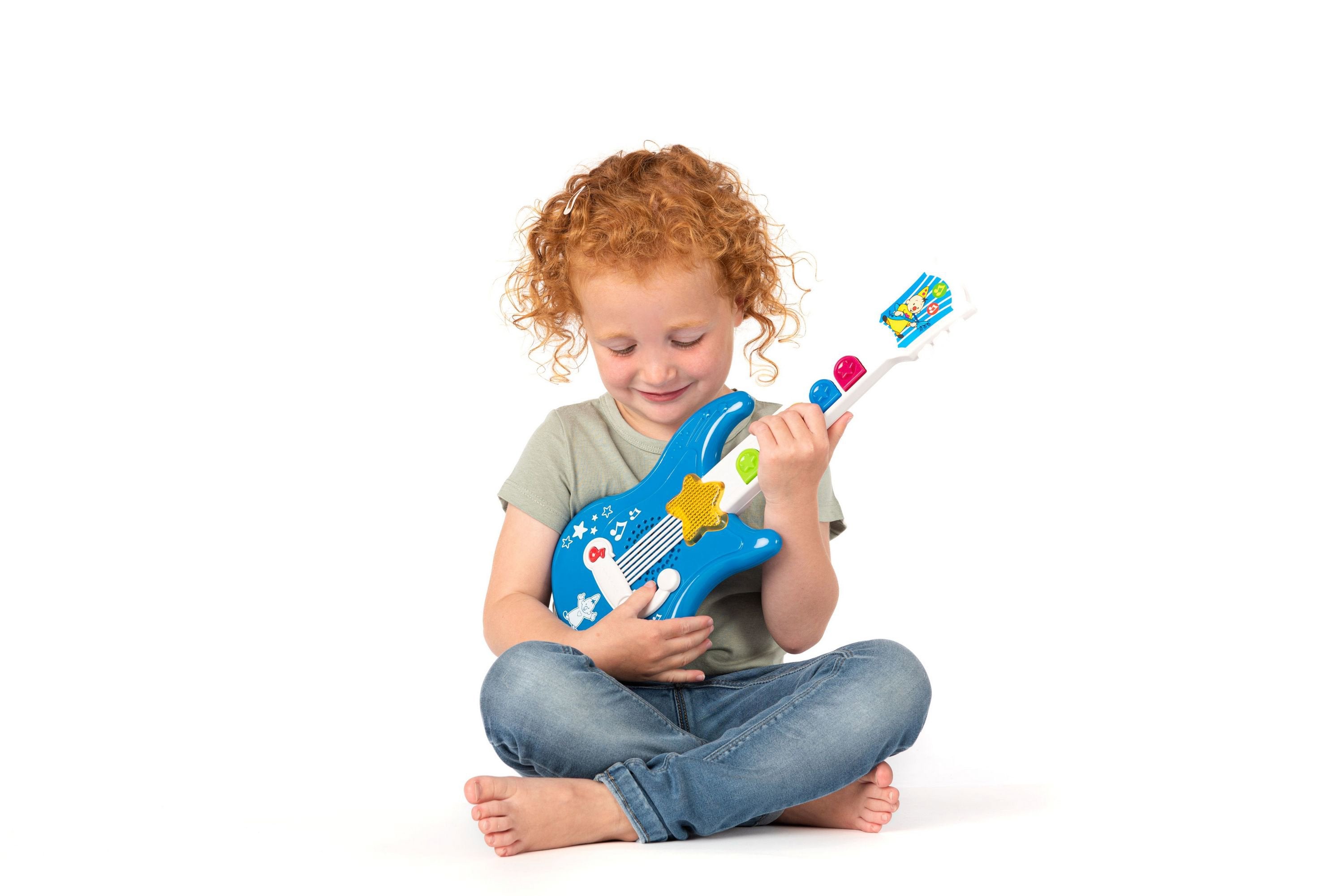 Bumba Speelgoedinstrument "Mijn eerste gitaar" – Met Bumba liedjes