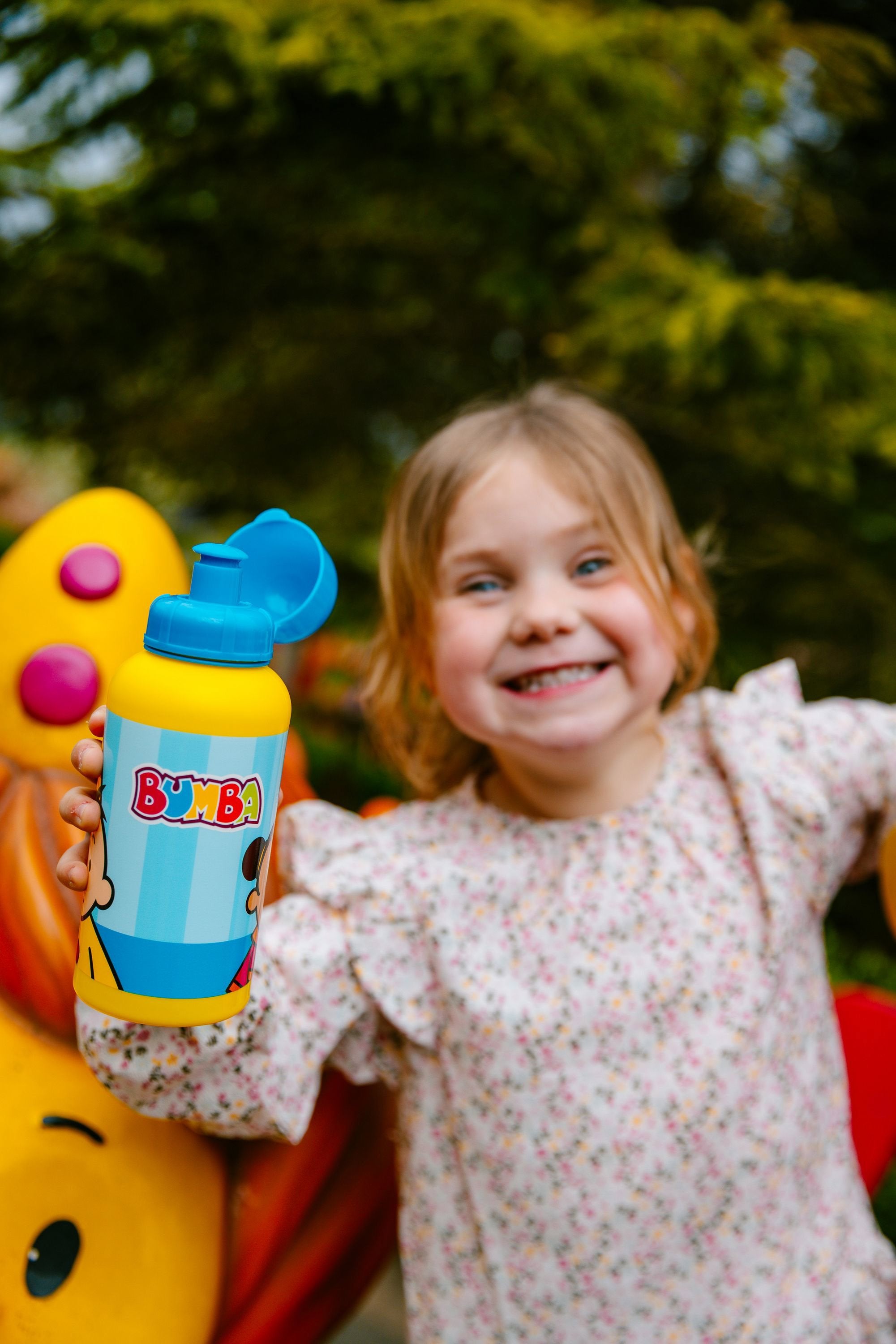 Bumba Drinkfles "Geel" – 400 ml – Kunststof