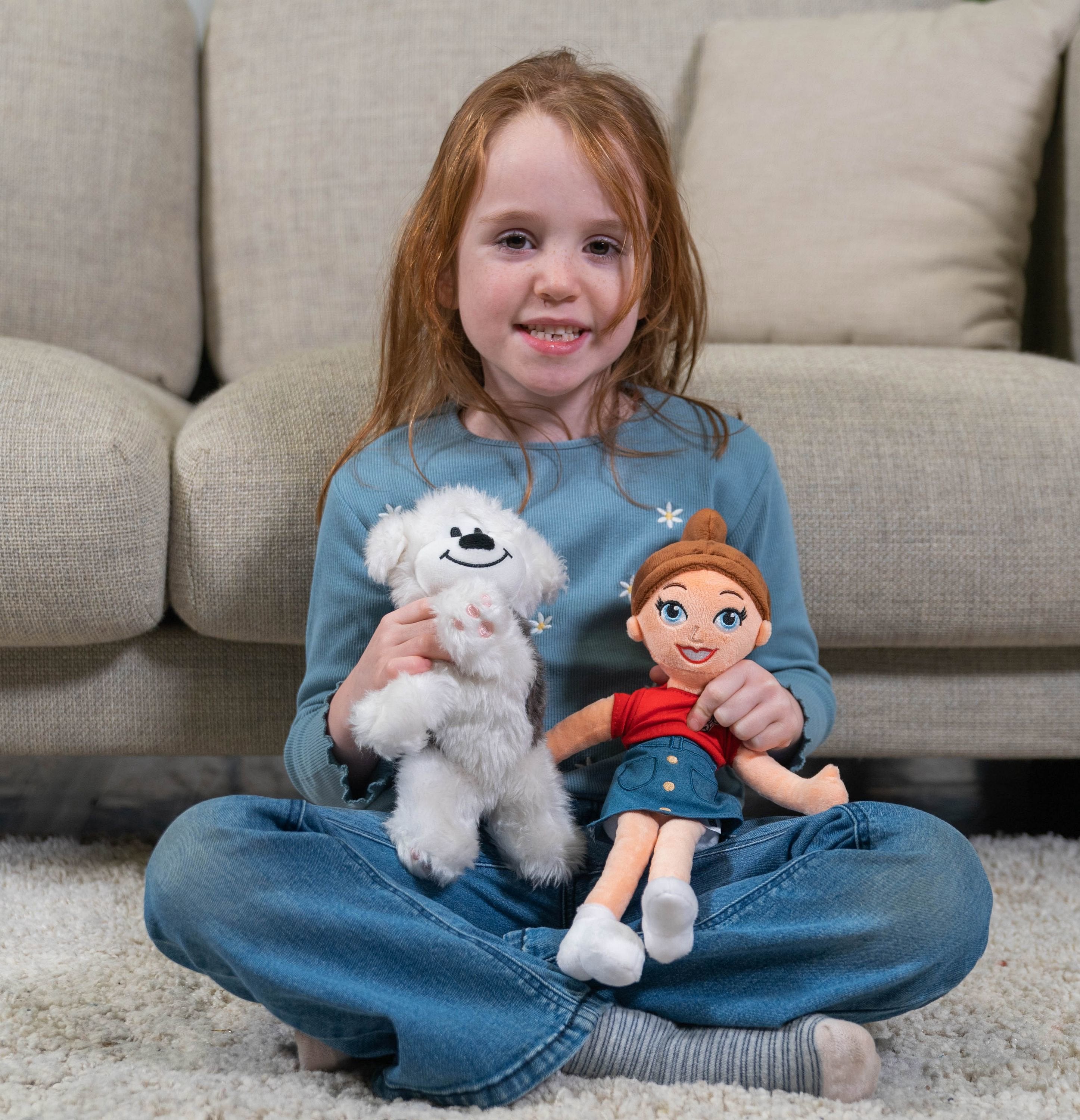 Samson & Marie Knuffel "Pluche Marie" - Knuffelpop - 30 cm