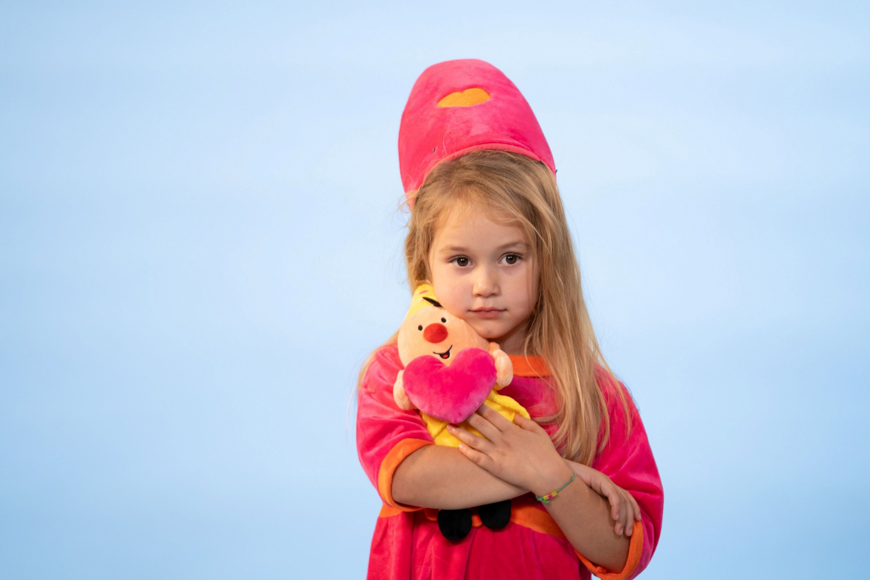 Bumba Knuffel "Pluche Met hart" – 25 cm