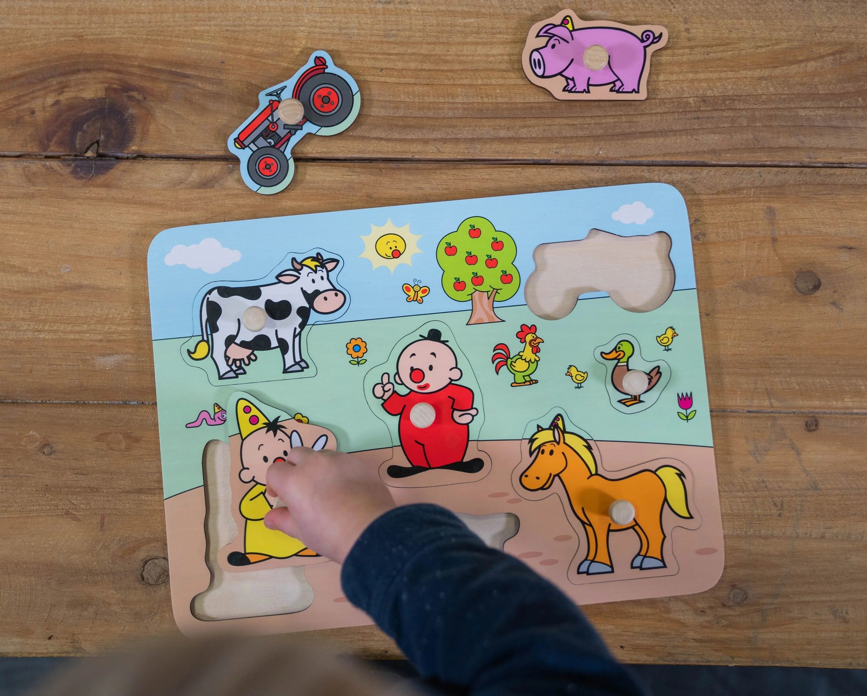 Bumba Houten puzzel "Boerderij" (FSC 100%)