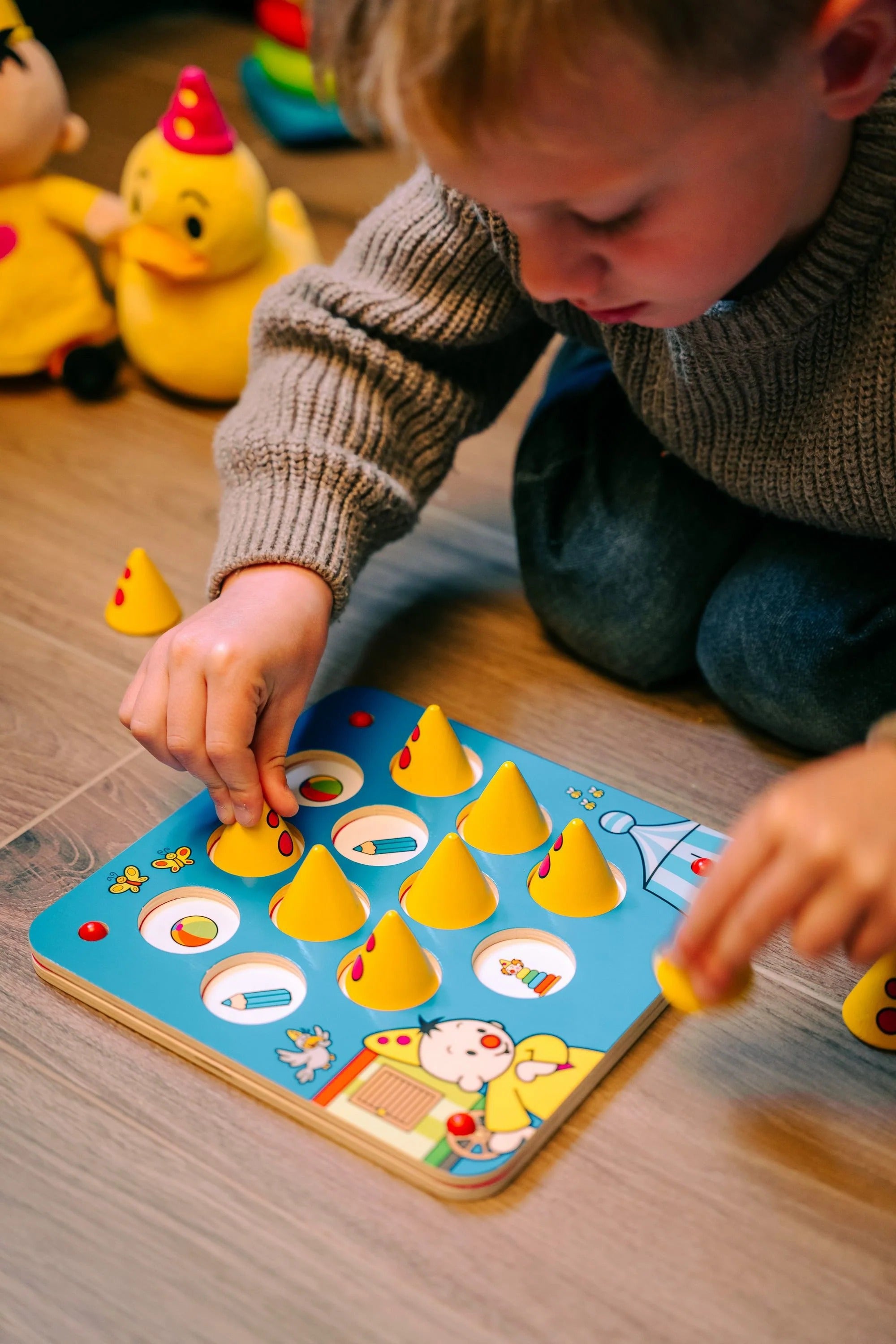 Bumba Educatief spel "Houten memospel"