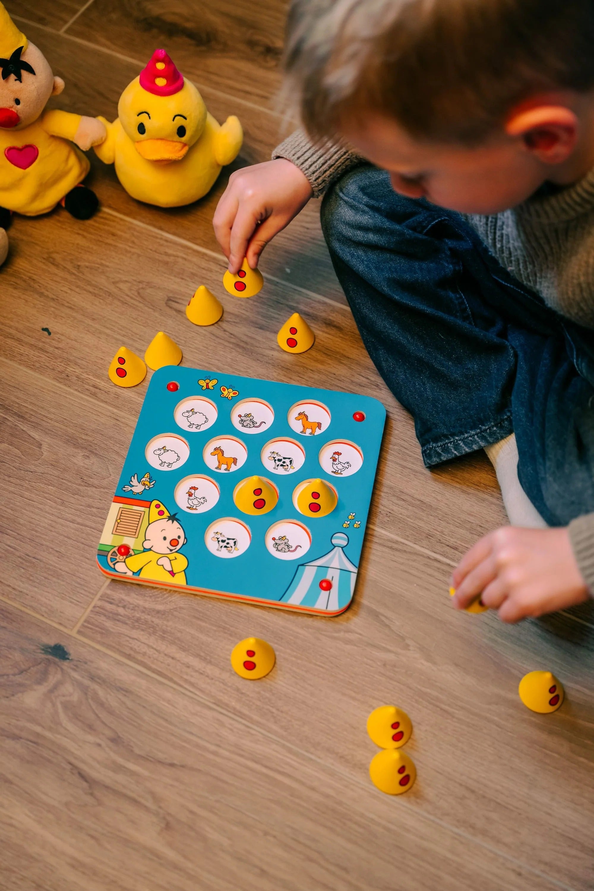 Bumba Educatief spel "Houten memospel"