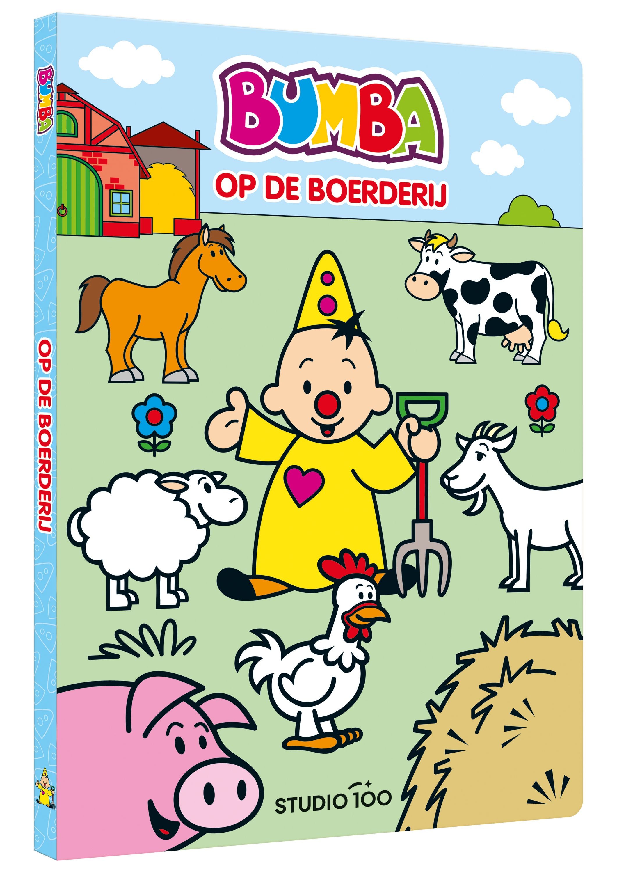 Bumba Kartonboek "Op de boerderij"