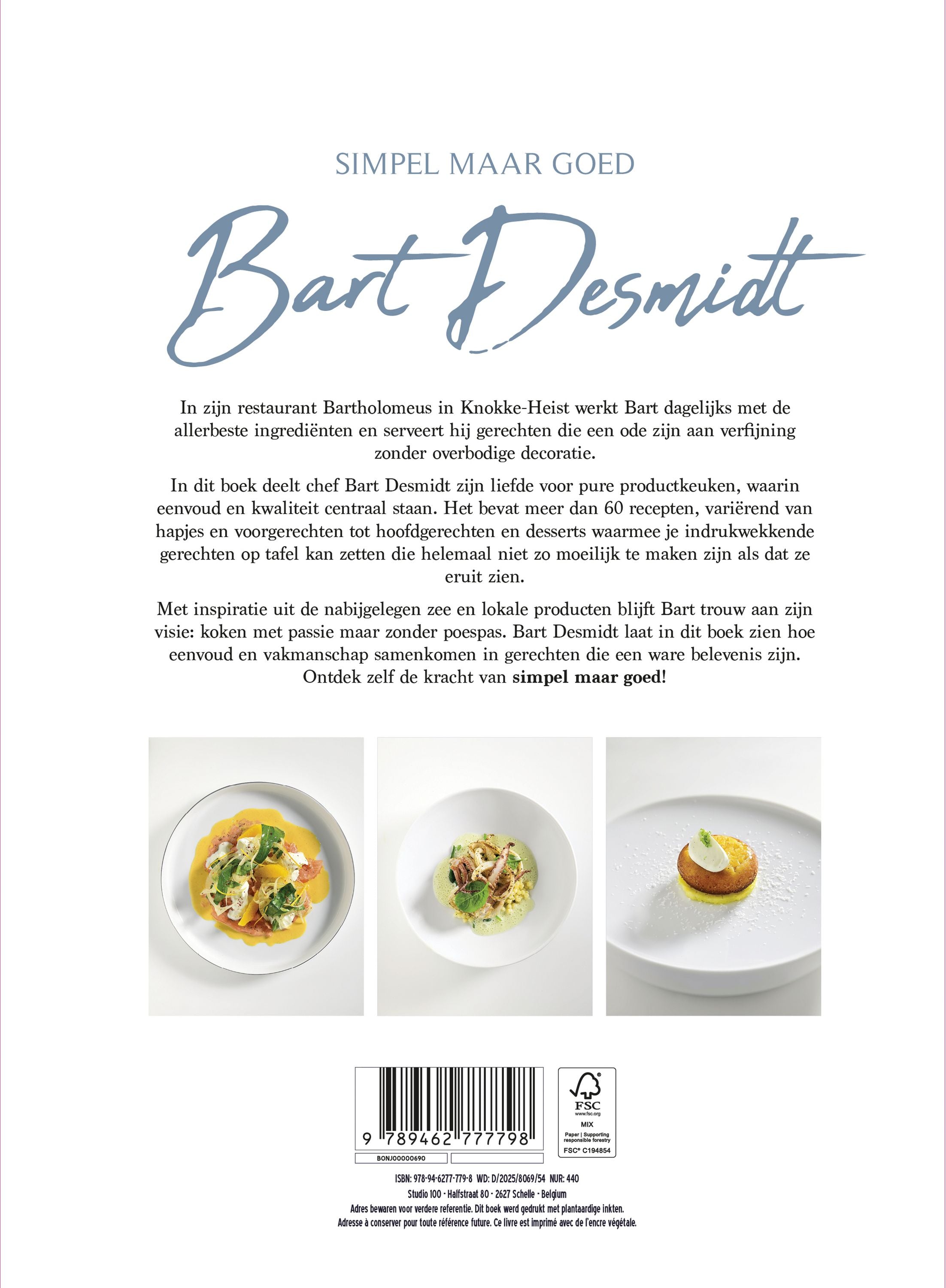 njam! "Chefboek" - Bart Desmidt