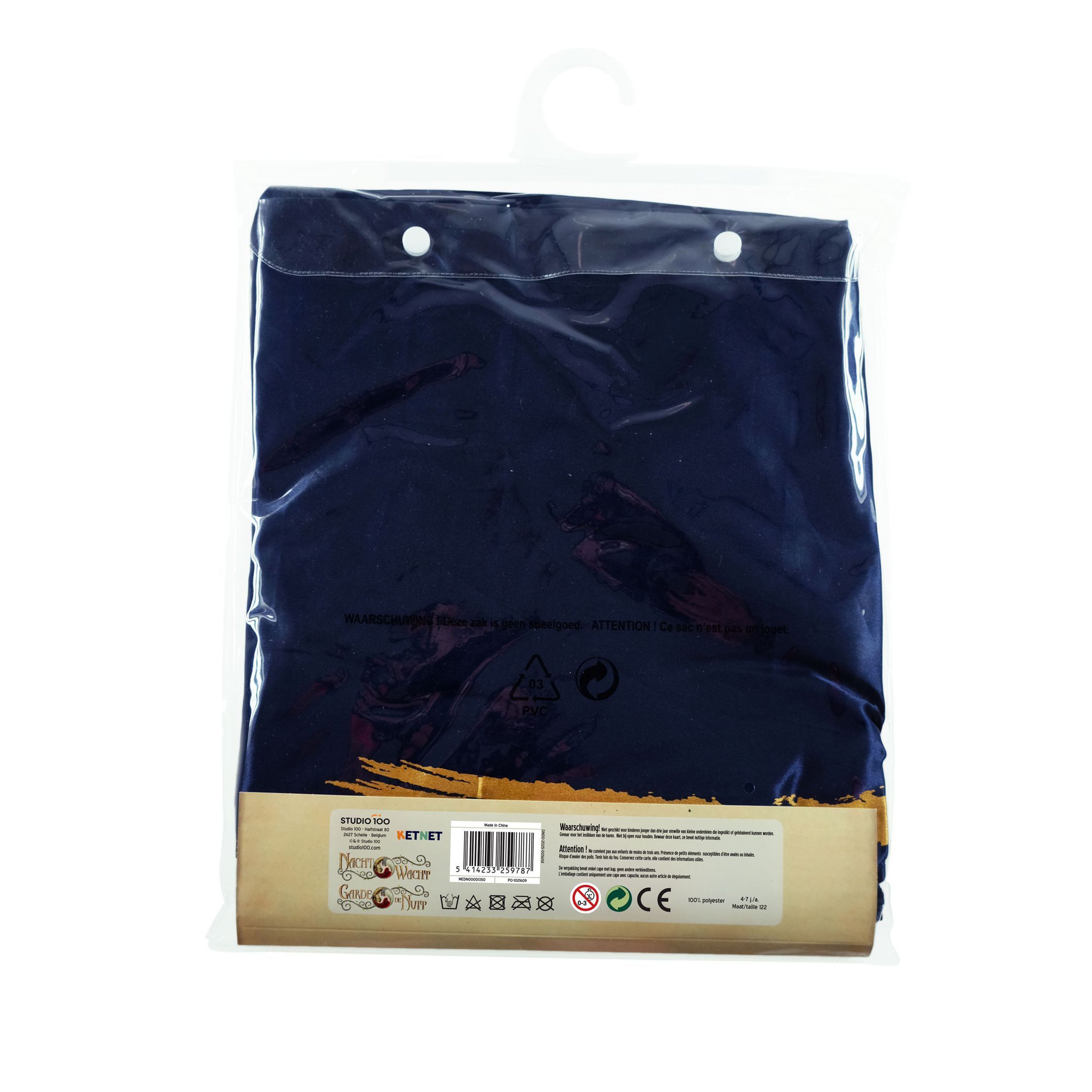 Nachtwacht Verkleedkleding - Supra Cape