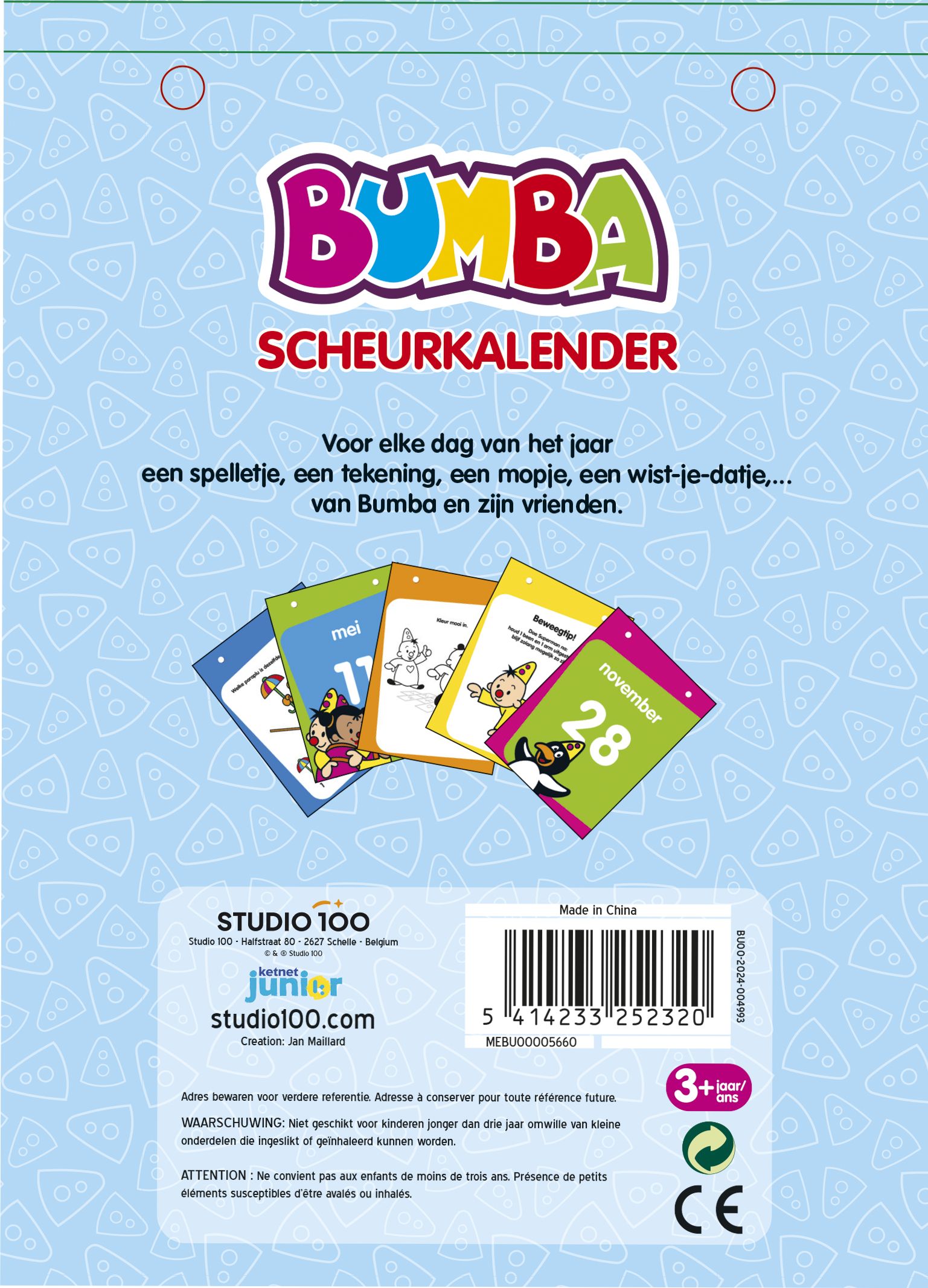 Bumba Scheurkalender