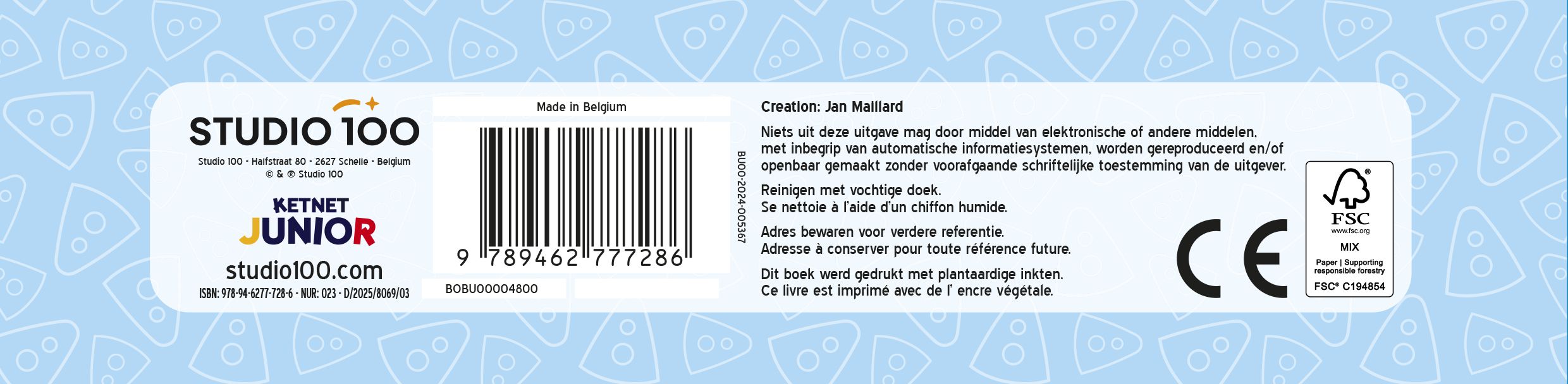 Bumba Kleurboek "Ballonnen"
