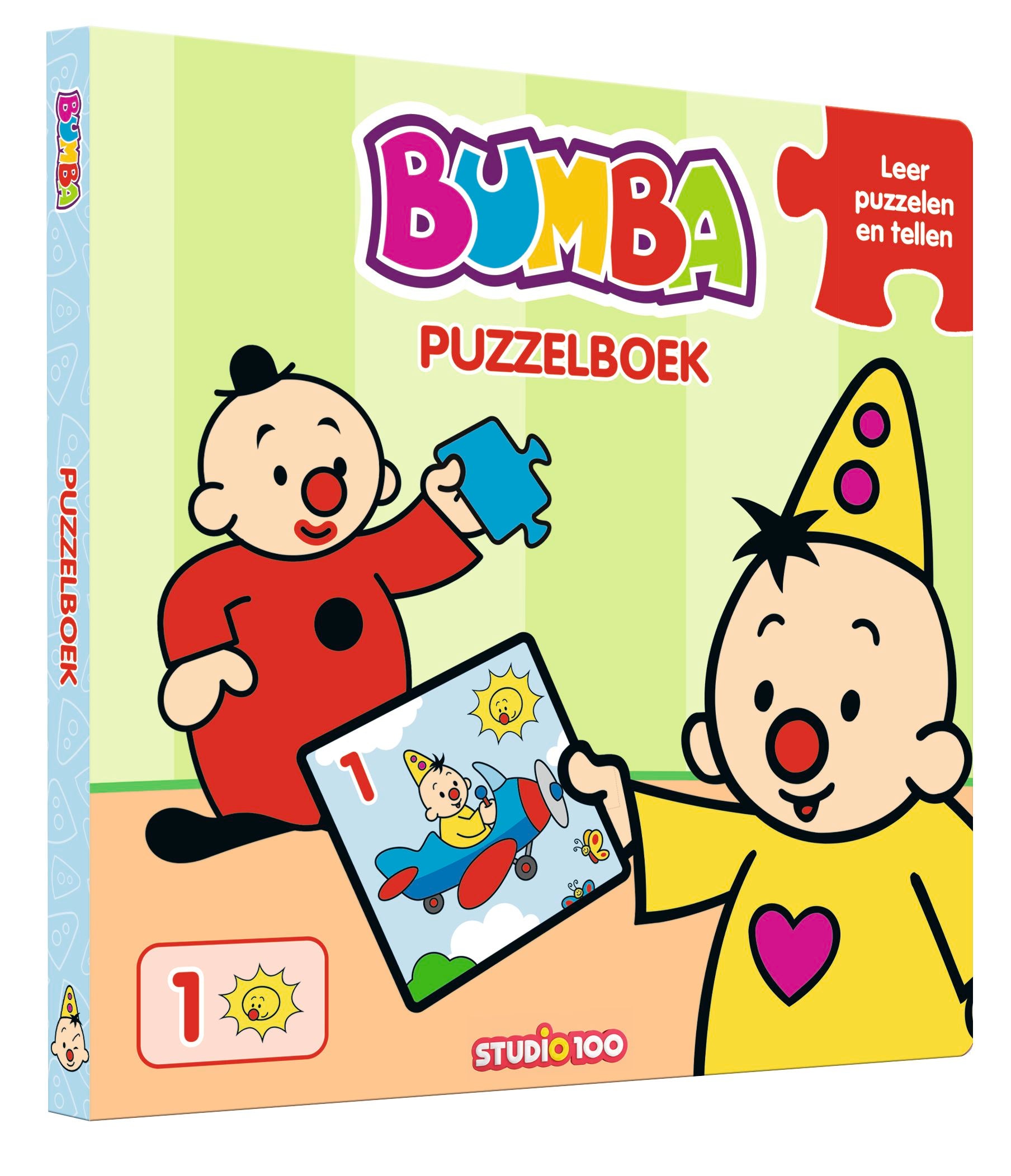 Bumba Puzzelboek "Leer puzzelen en tellen"