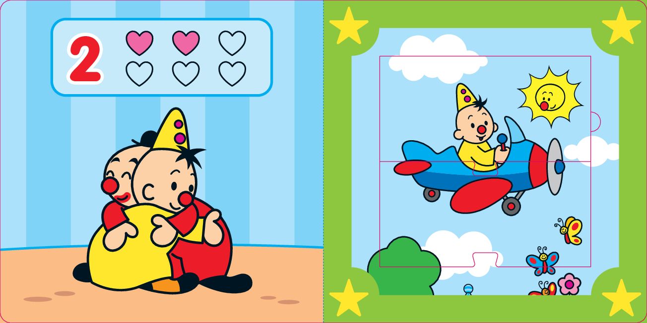 Bumba Puzzelboek "Leer puzzelen en tellen"