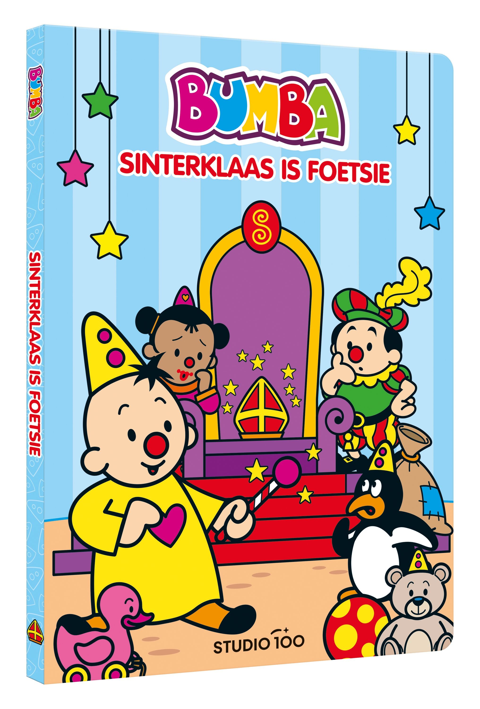 Bumba Kartonboek "Sinterklaas is foetsie!"