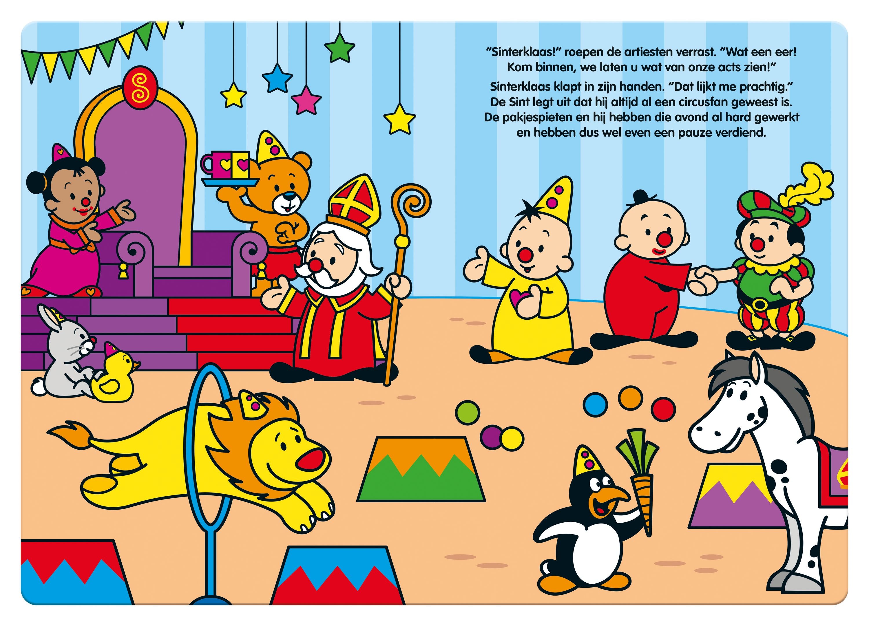 Bumba Kartonboek "Sinterklaas is foetsie!"
