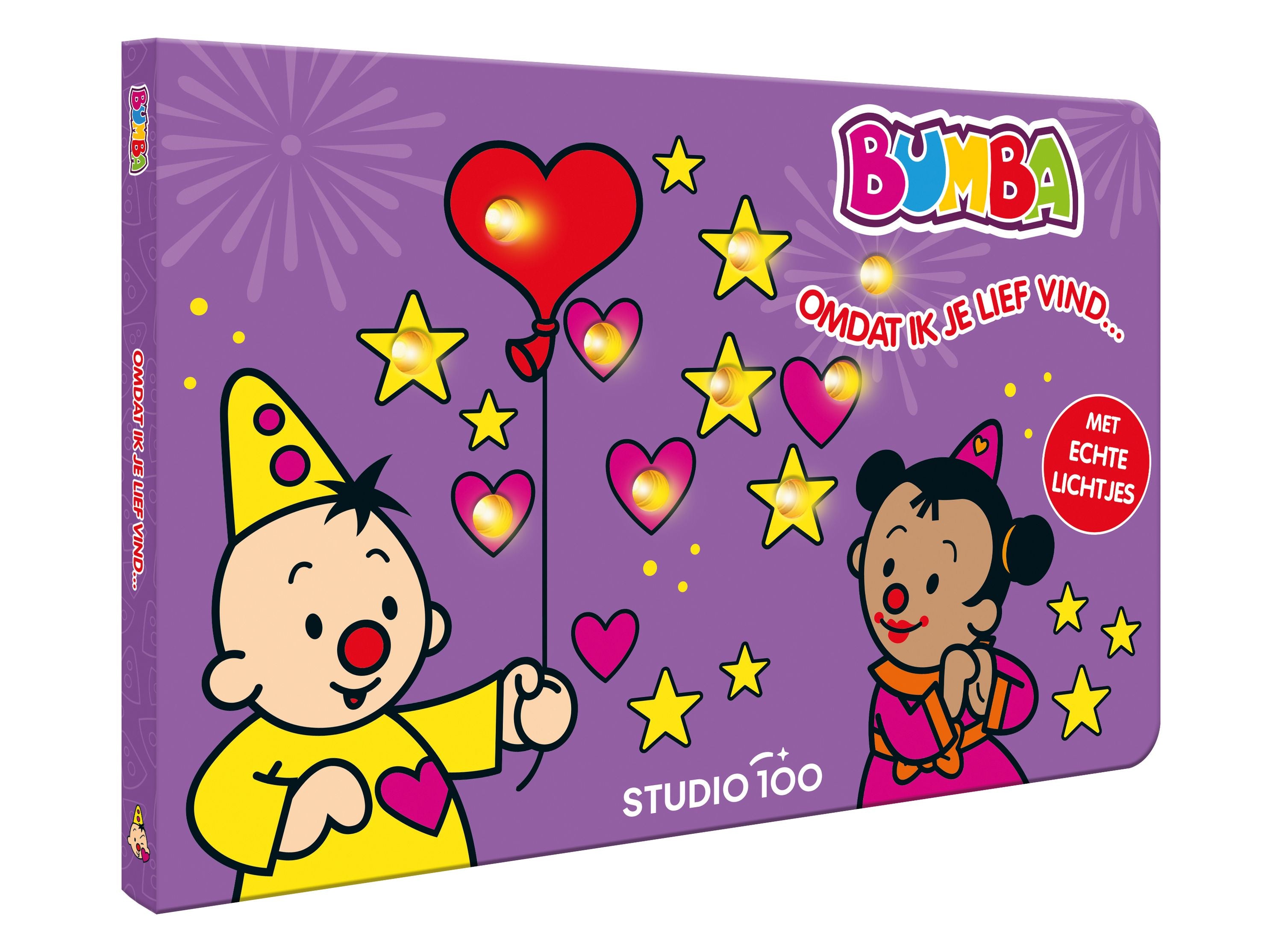 Bumba Lichtjesboek "Omdat ik je lief vind…"