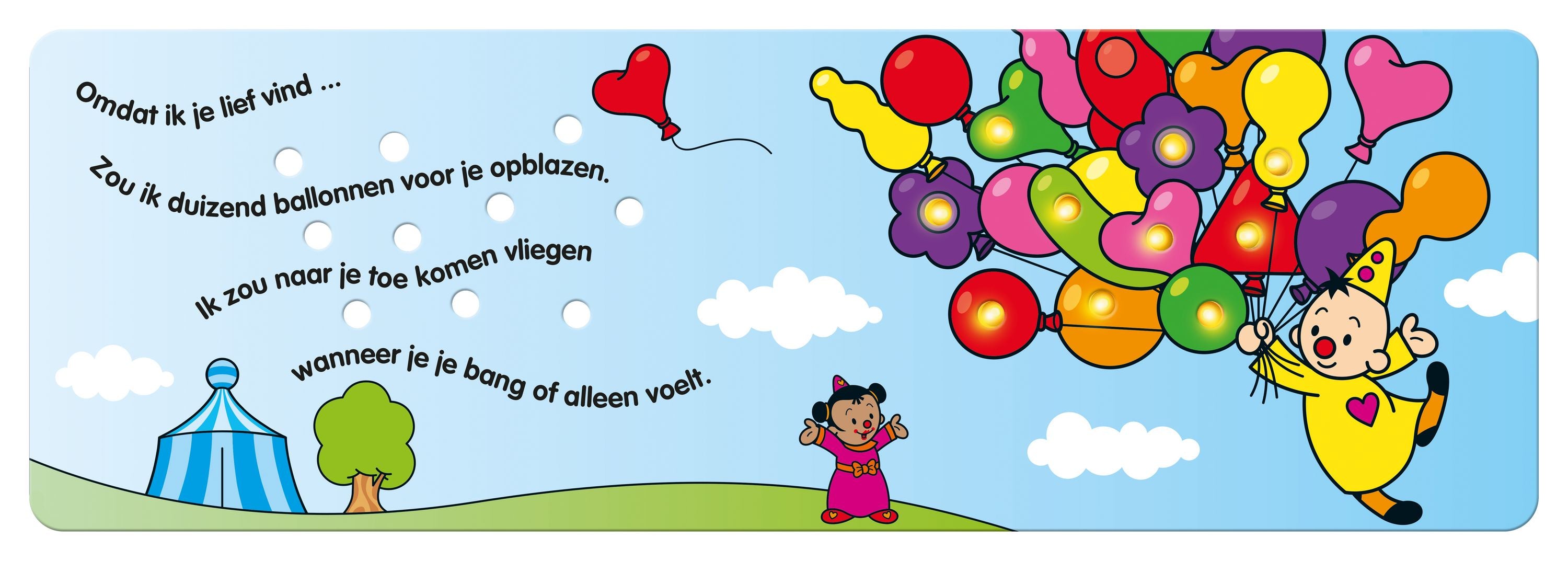 Bumba Lichtjesboek "Omdat ik je lief vind…"