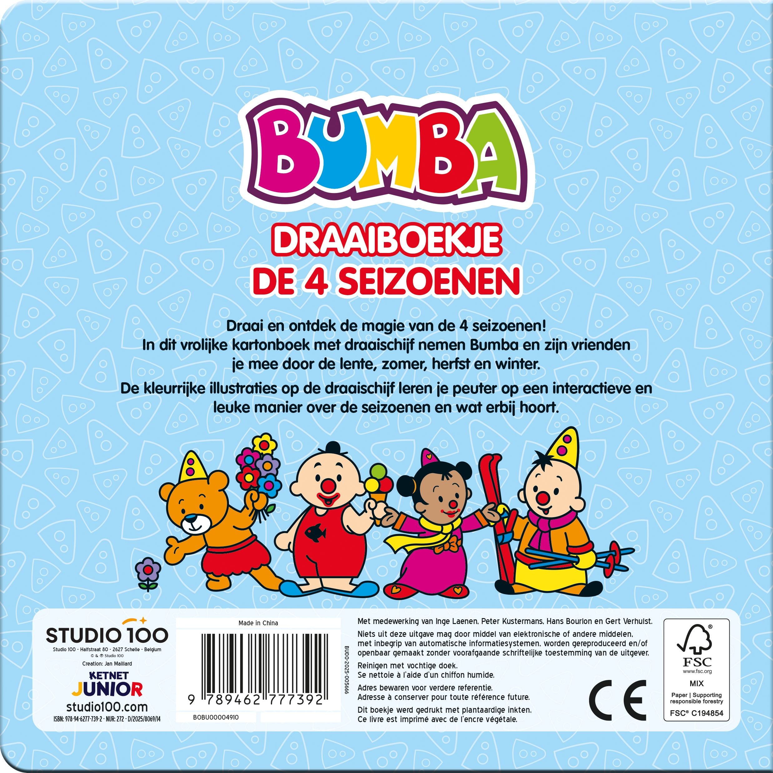 Bumba Draaiboek "De seizoenen"