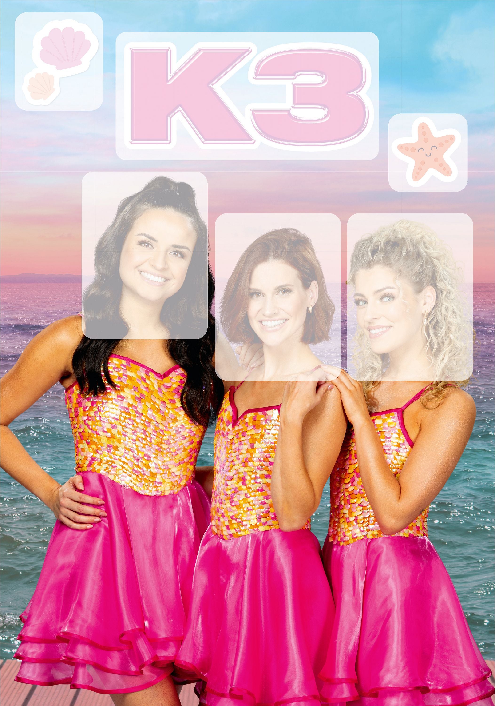 K3 Stickerboek "Shiny stickers"