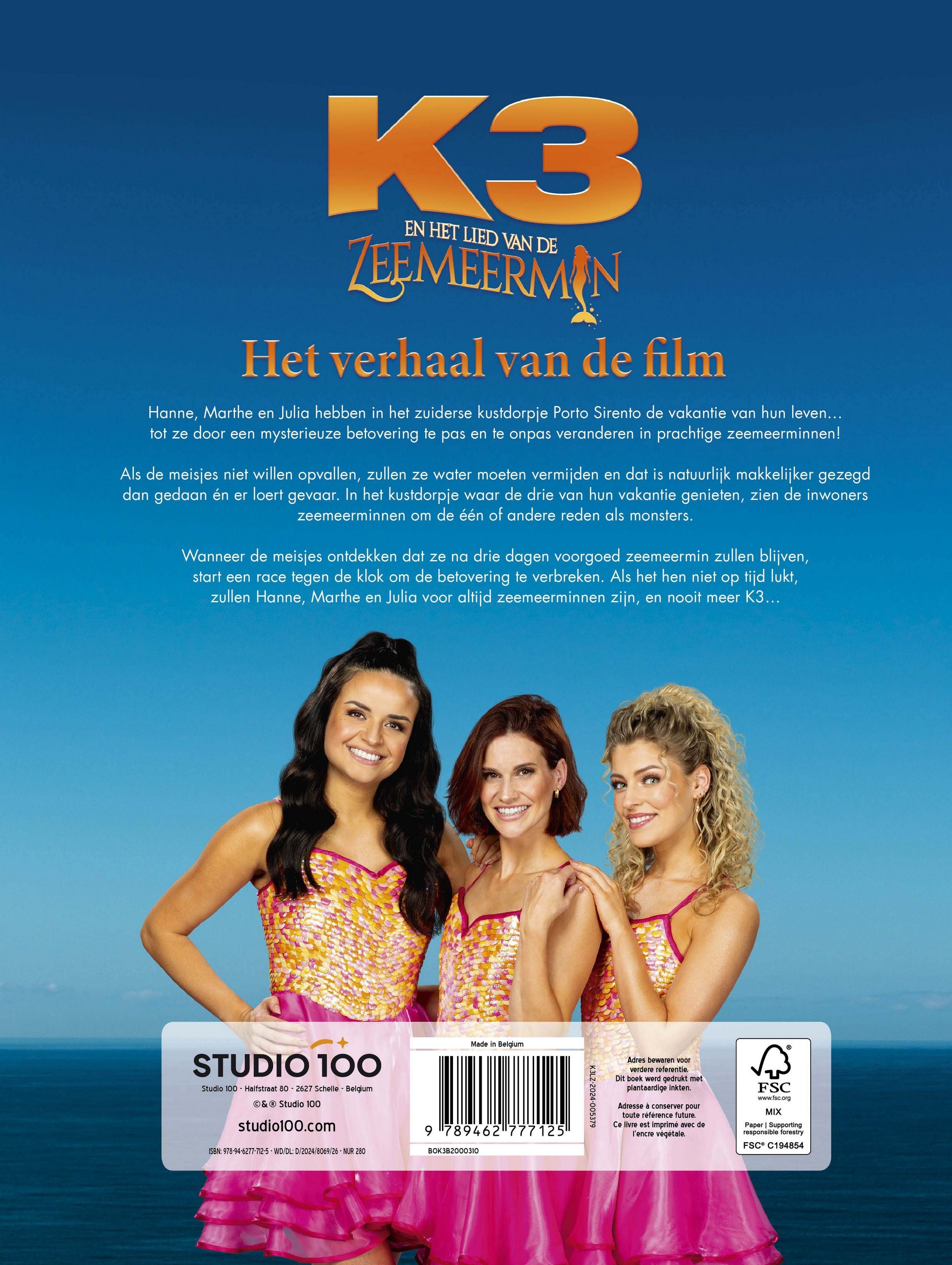 K3 Filmboek "Lied van de zeemeermin"