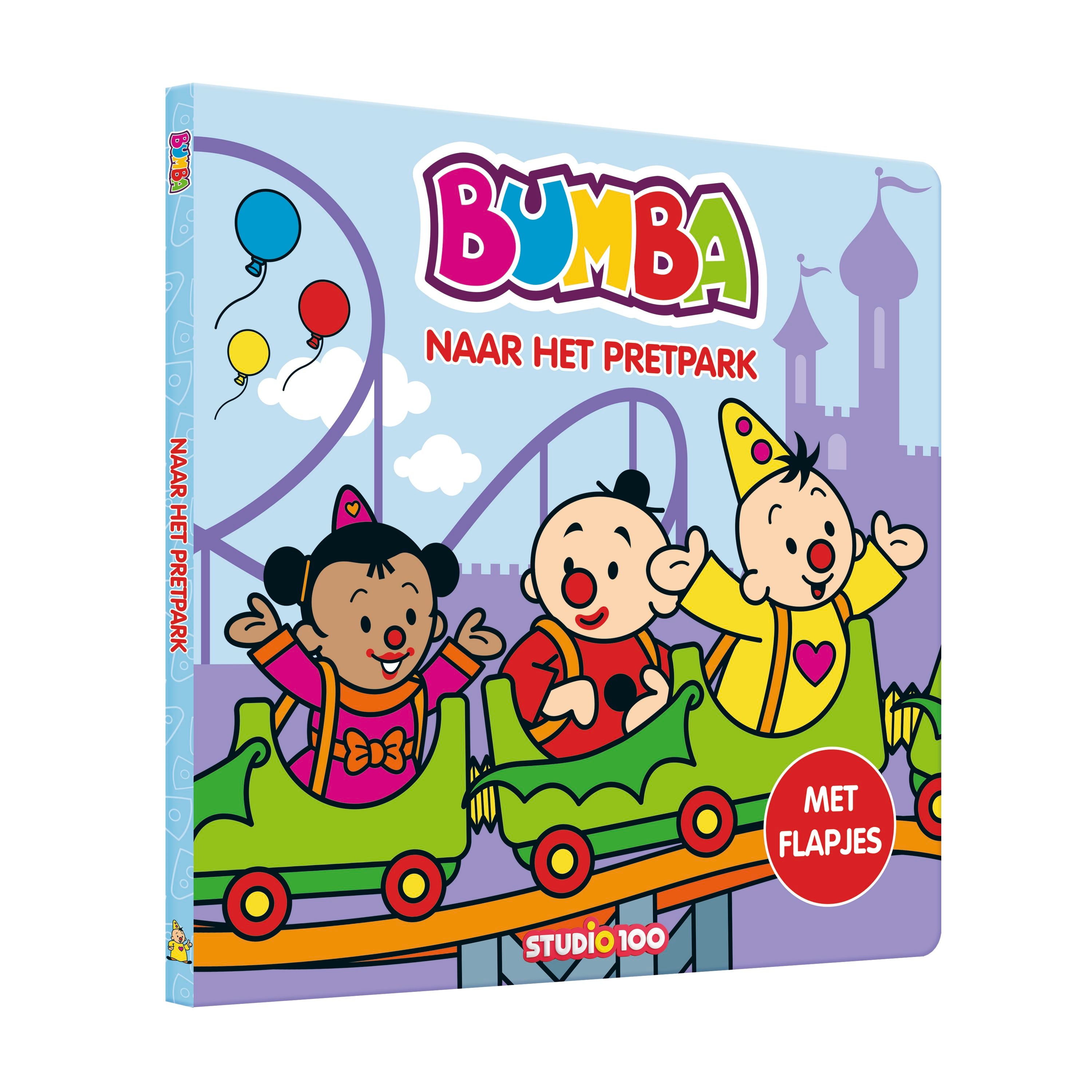 Bumba Kartonboek "Pretpark" - Met flapjes