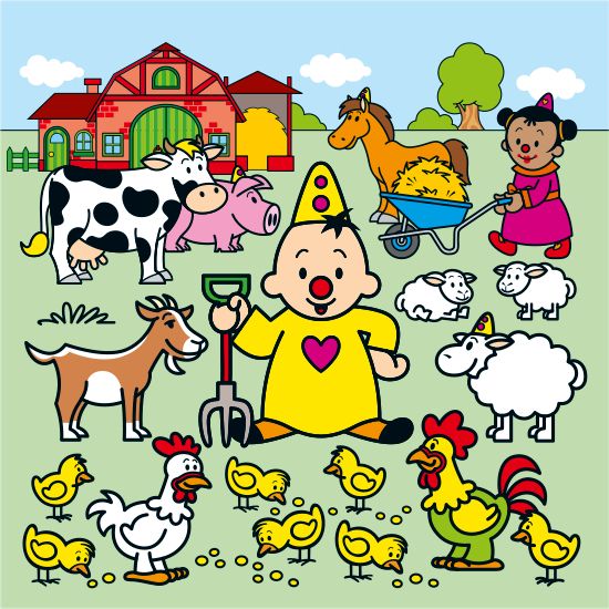 Bumba Kleurboek "Kleuren met water" - Geel