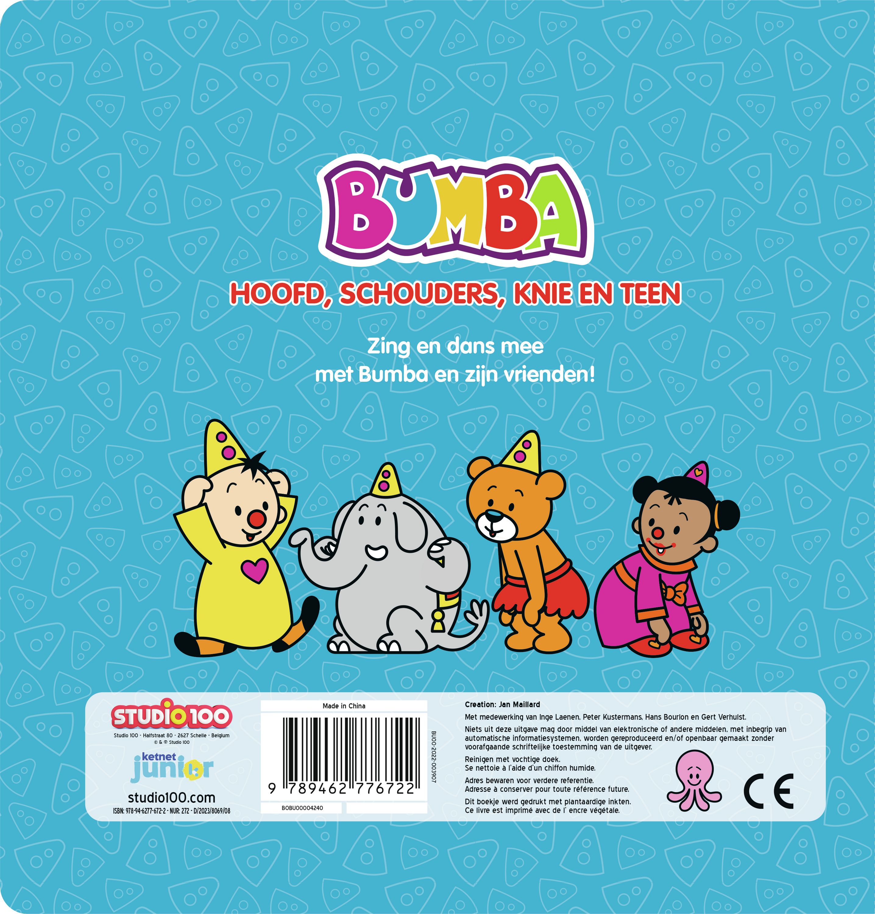 Bumba Kartonboek "Hoofd en schouders"