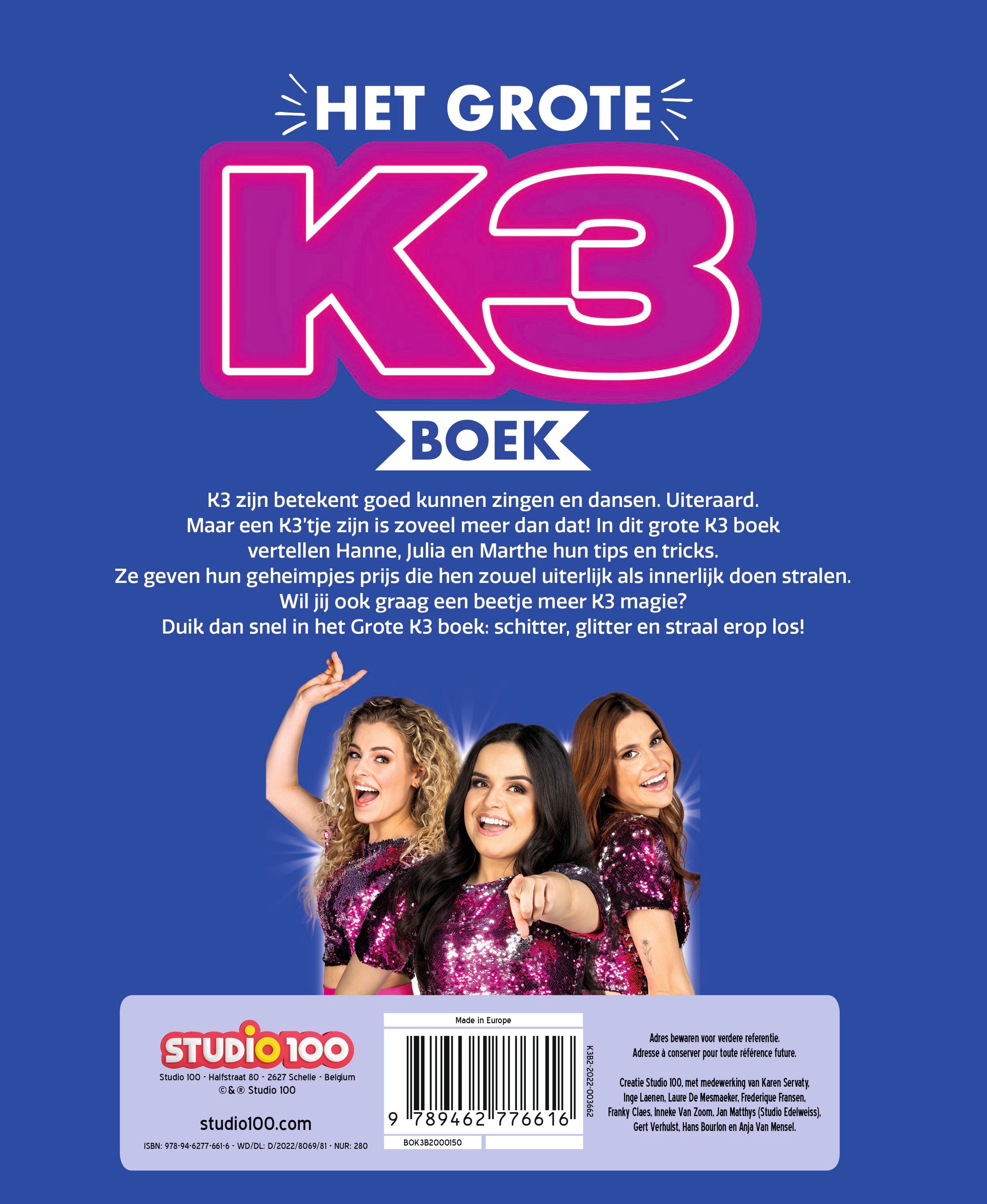 K3 Fotoboek "Het Grote K3 boek"