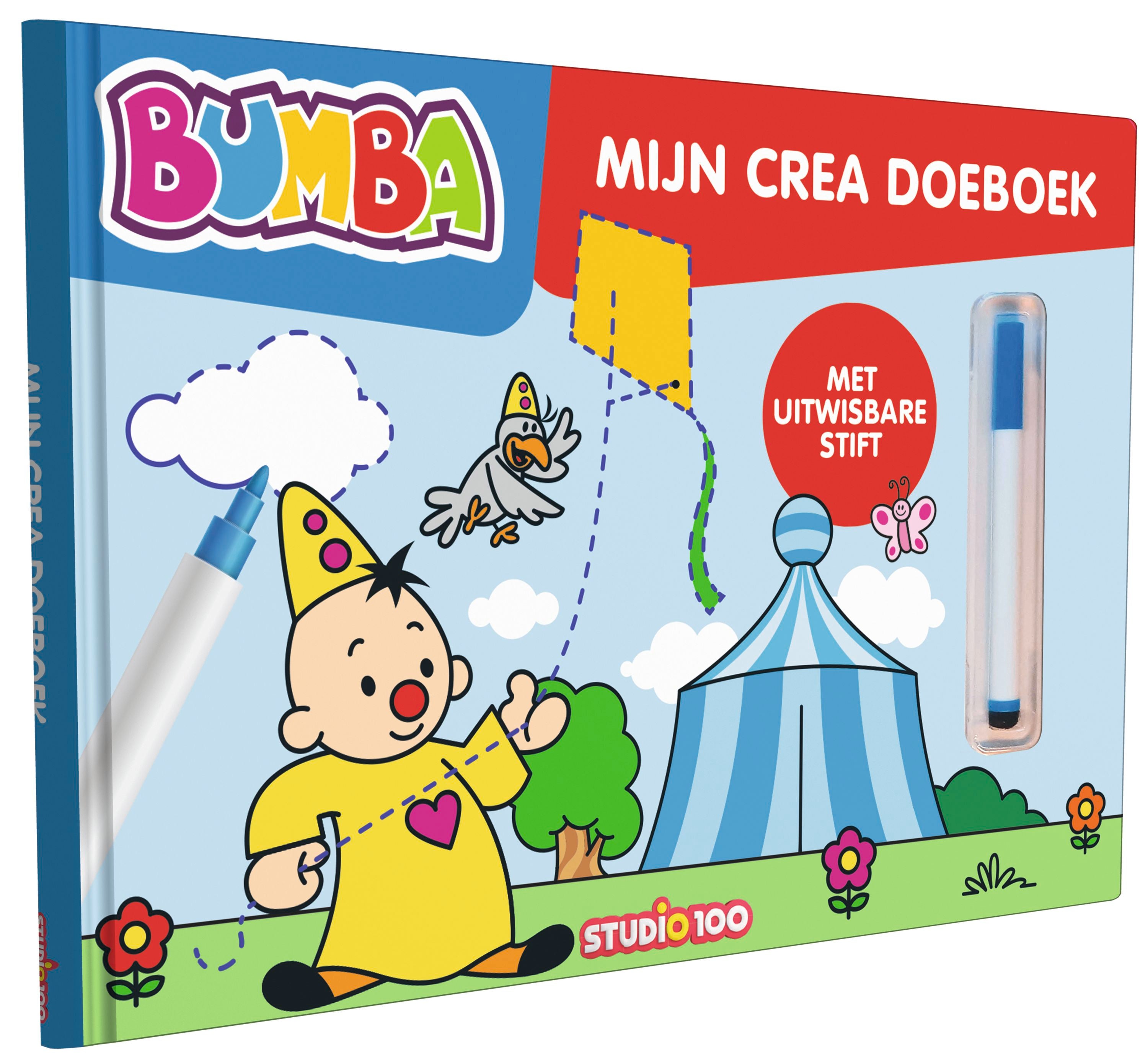 Bumba Kartonboek "Mijn crea doeboek"