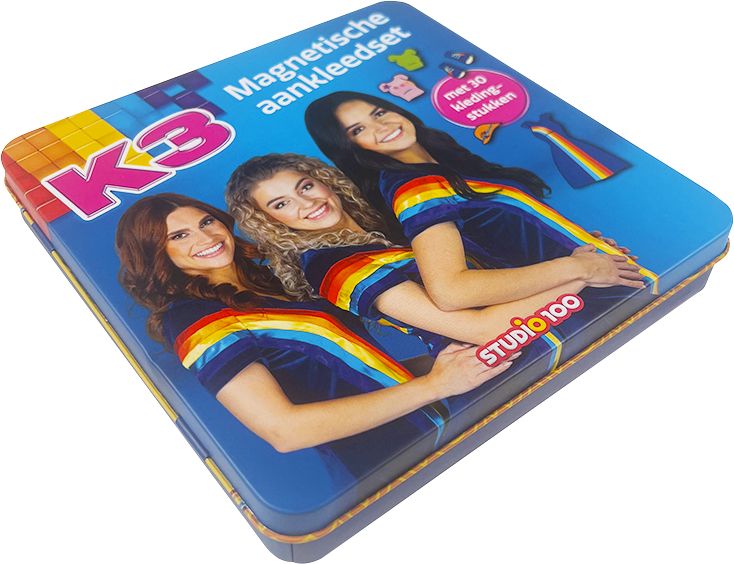 K3 Magnetische aankleedset "Met 30 aankleedstukken"