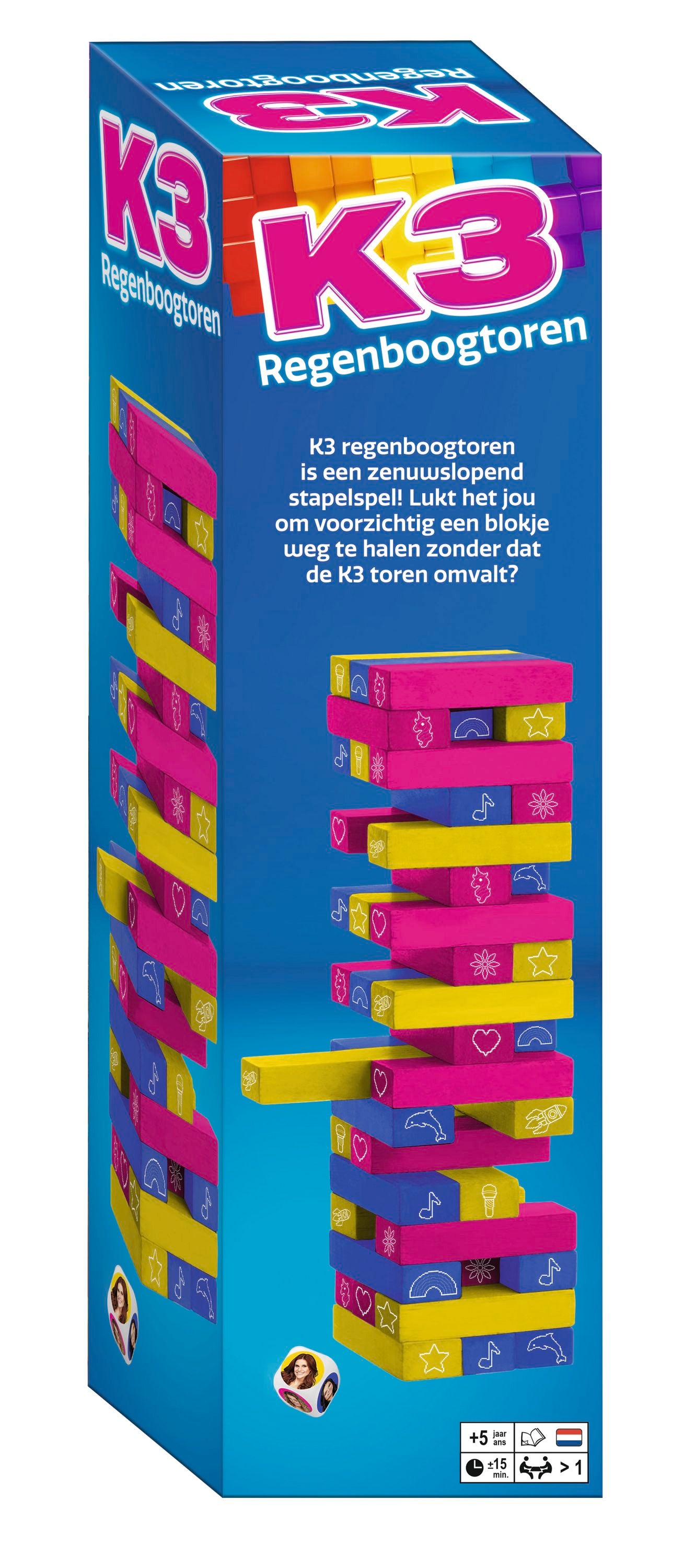 K3 Actiespel "Regenboogtoren"