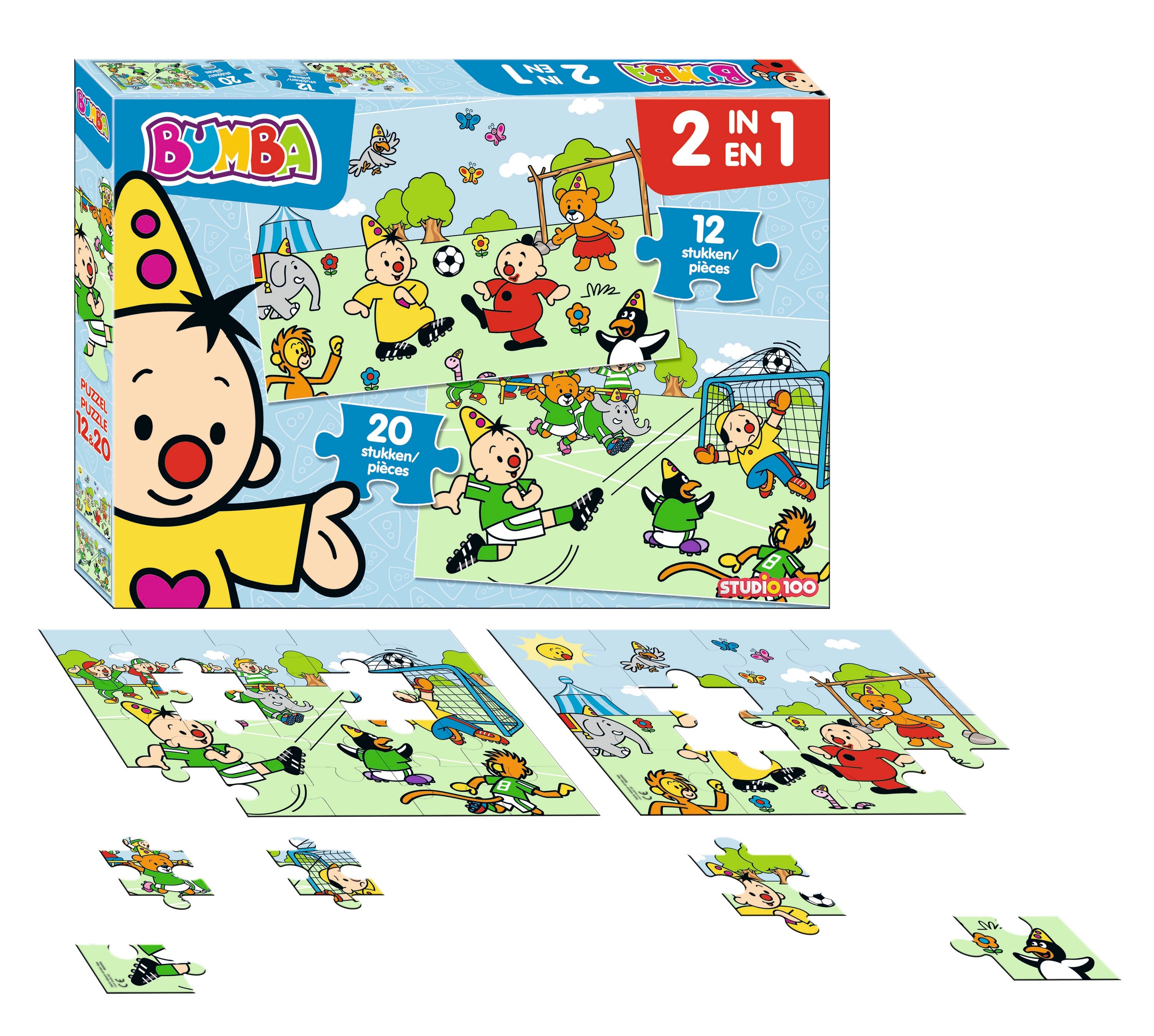Bumba Puzzel 2 in 1 "Voetbal"