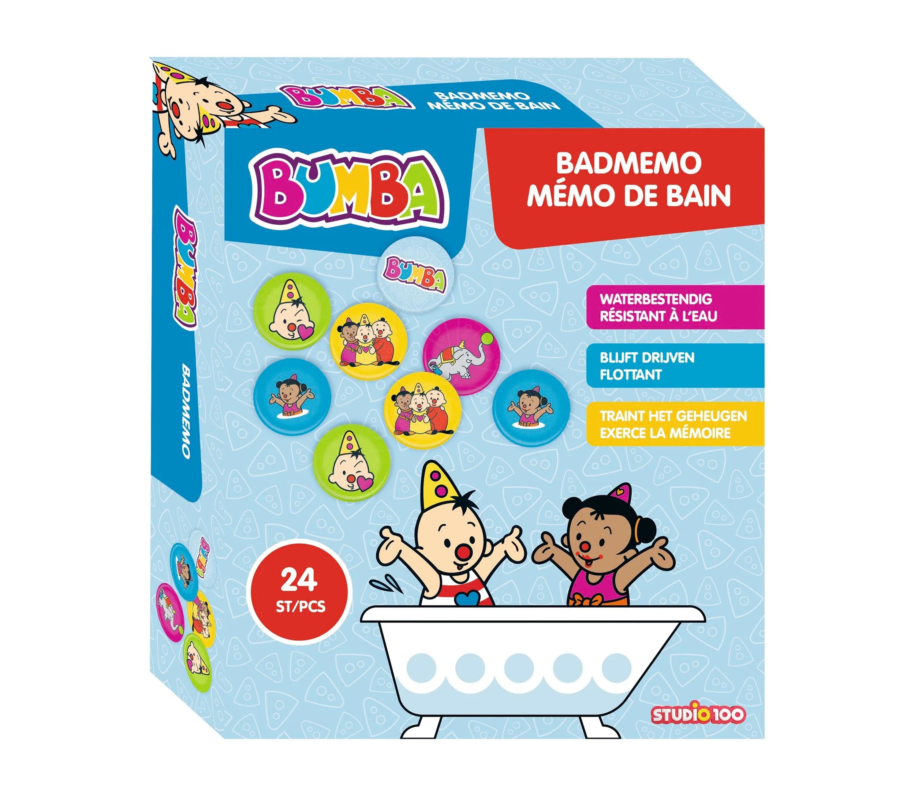 Bumba Badspeelgoed "Badfiguurtjes" – 3 stuks