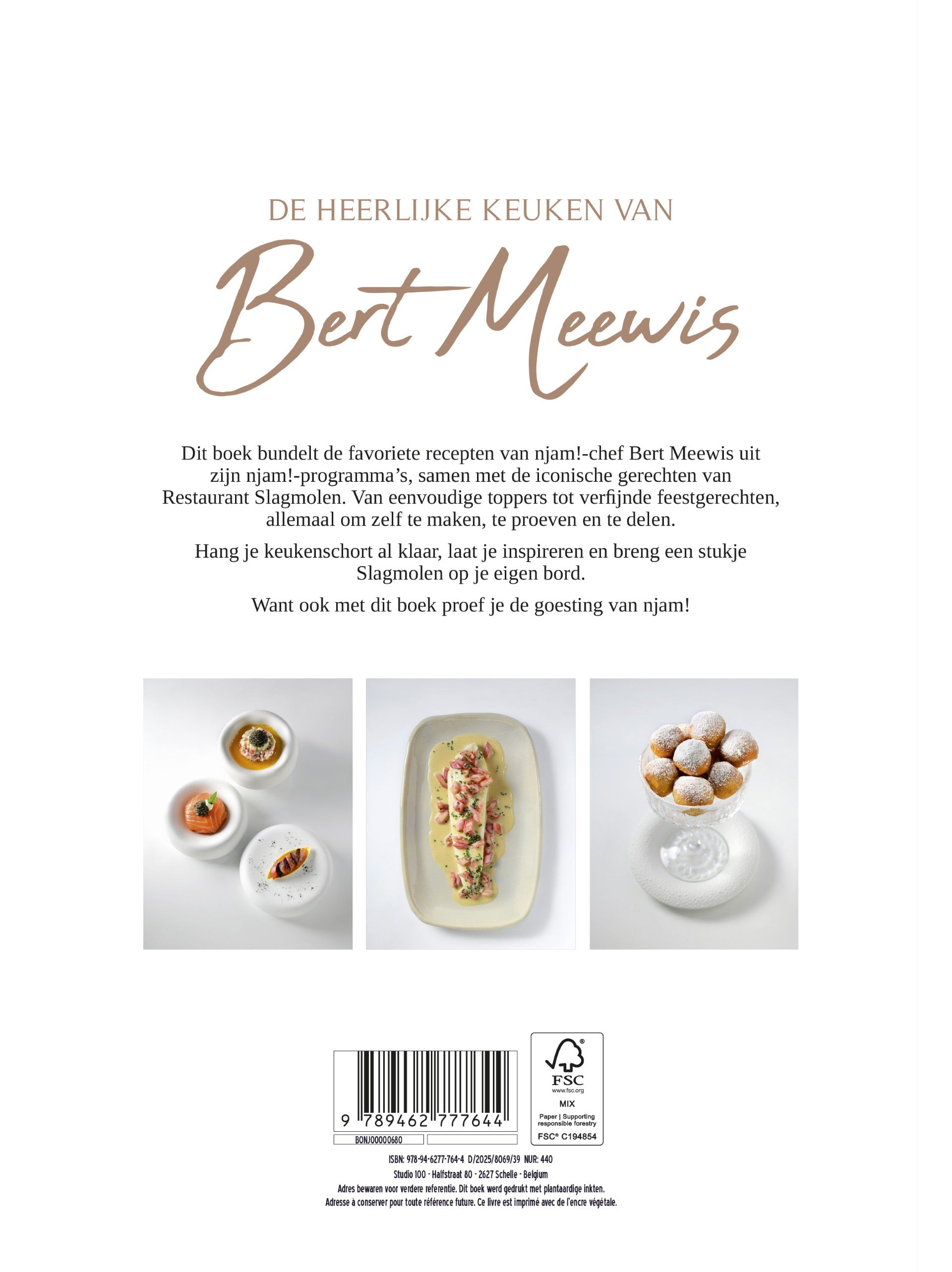 njam! “De heerlijke keuken van Bert Meewis”